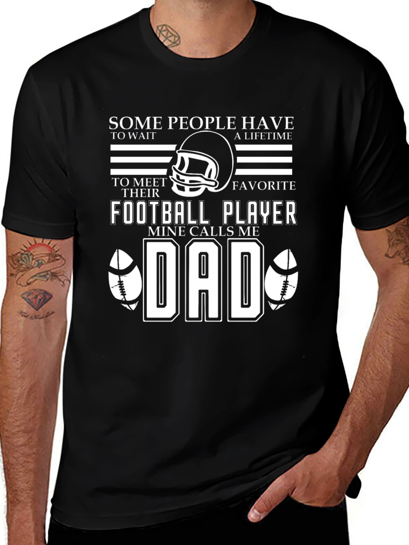 Variant 18 of Football Dad T-Shirt - Gift for Father