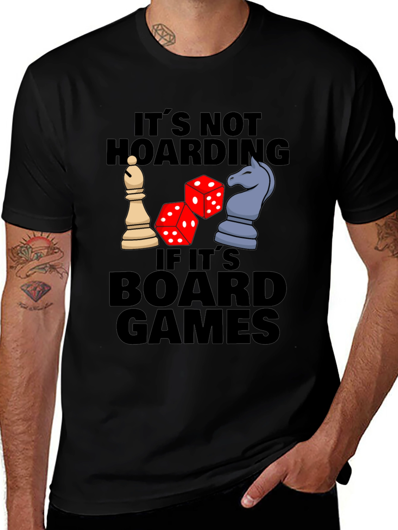 Variant 7 of Board Game Lover T-Shirt - It's Not Hoarding