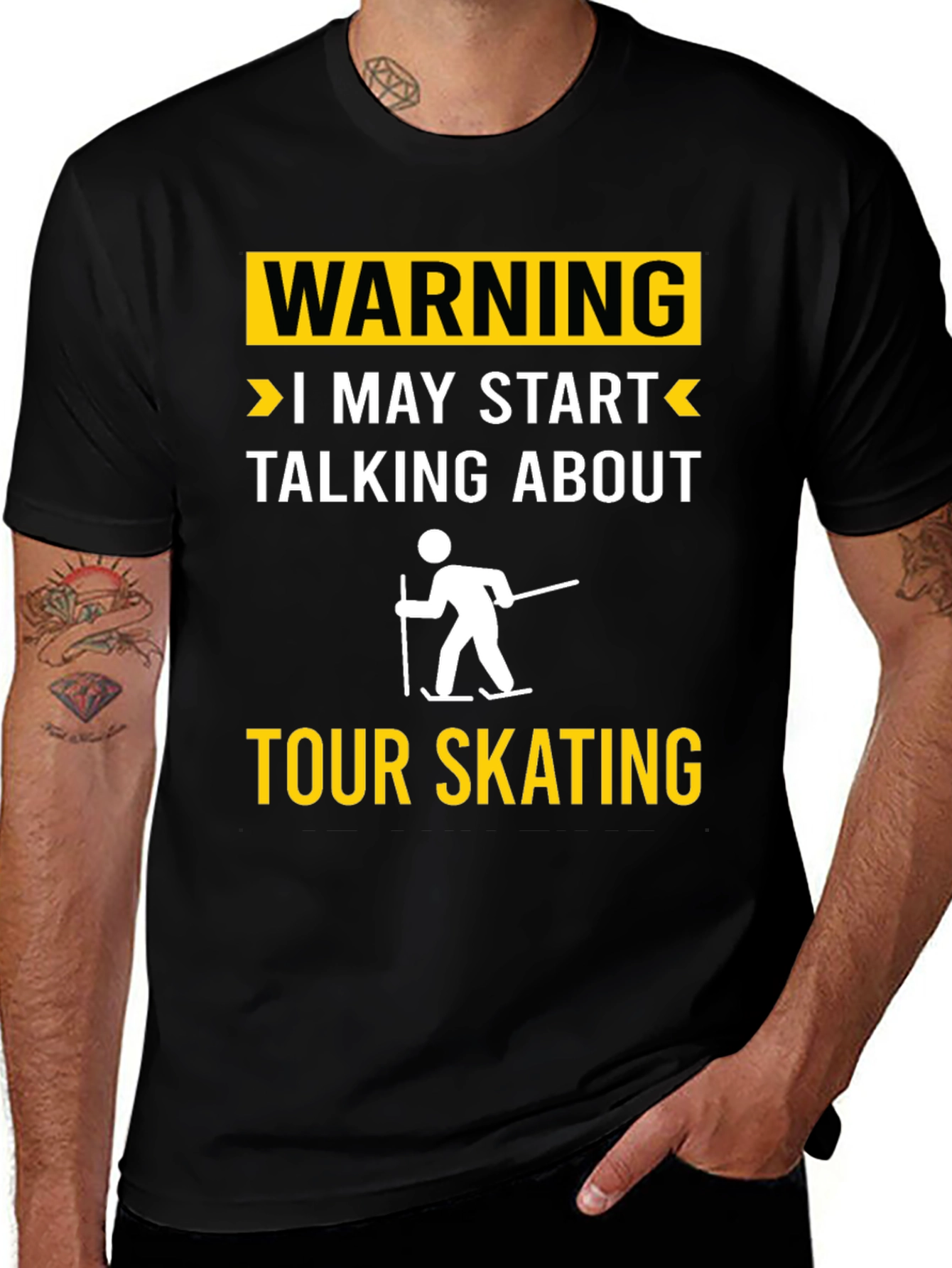 Warning Tour Skating T-Shirt