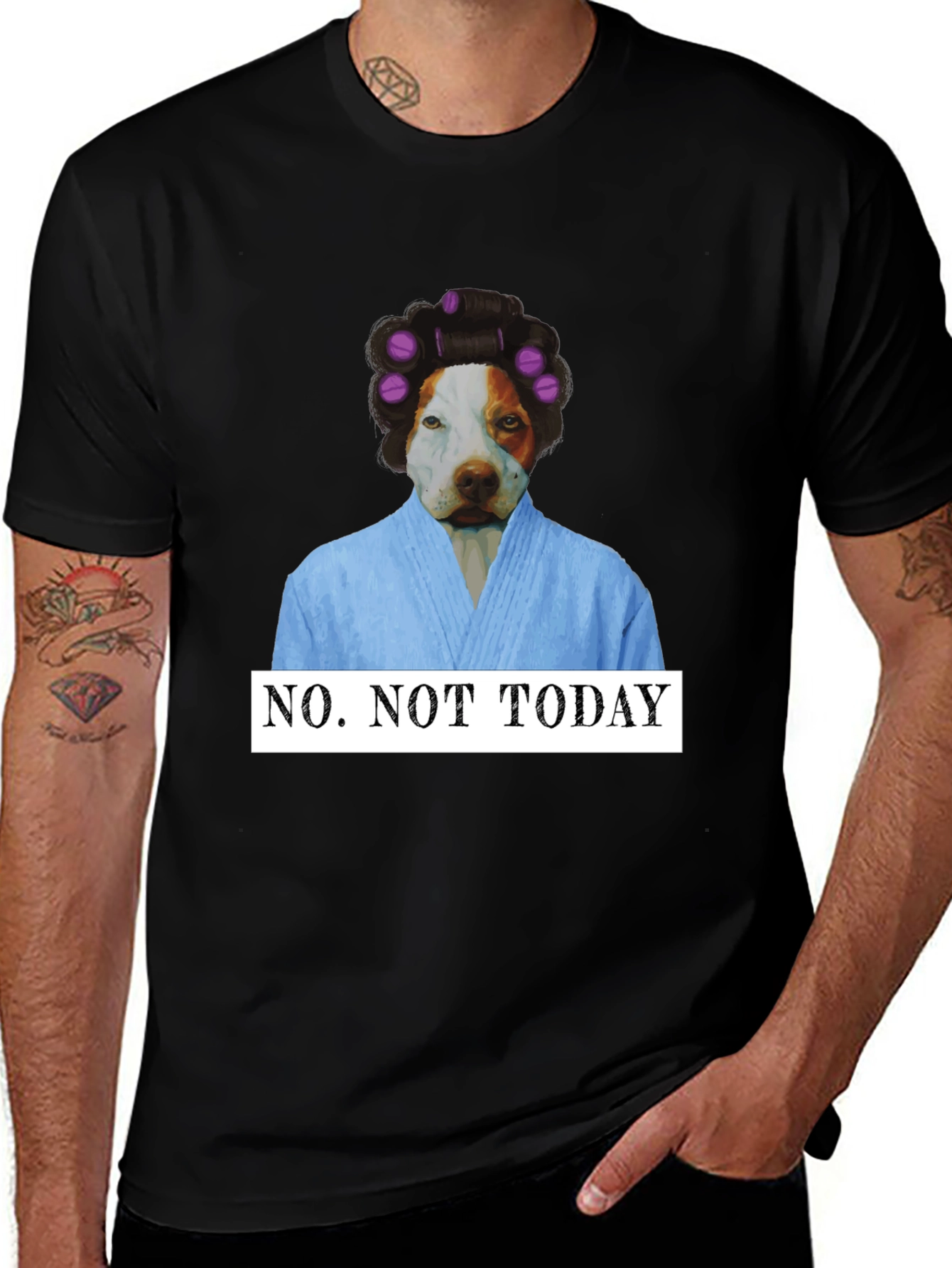 Variant 24 of No. Not Today T-Shirt