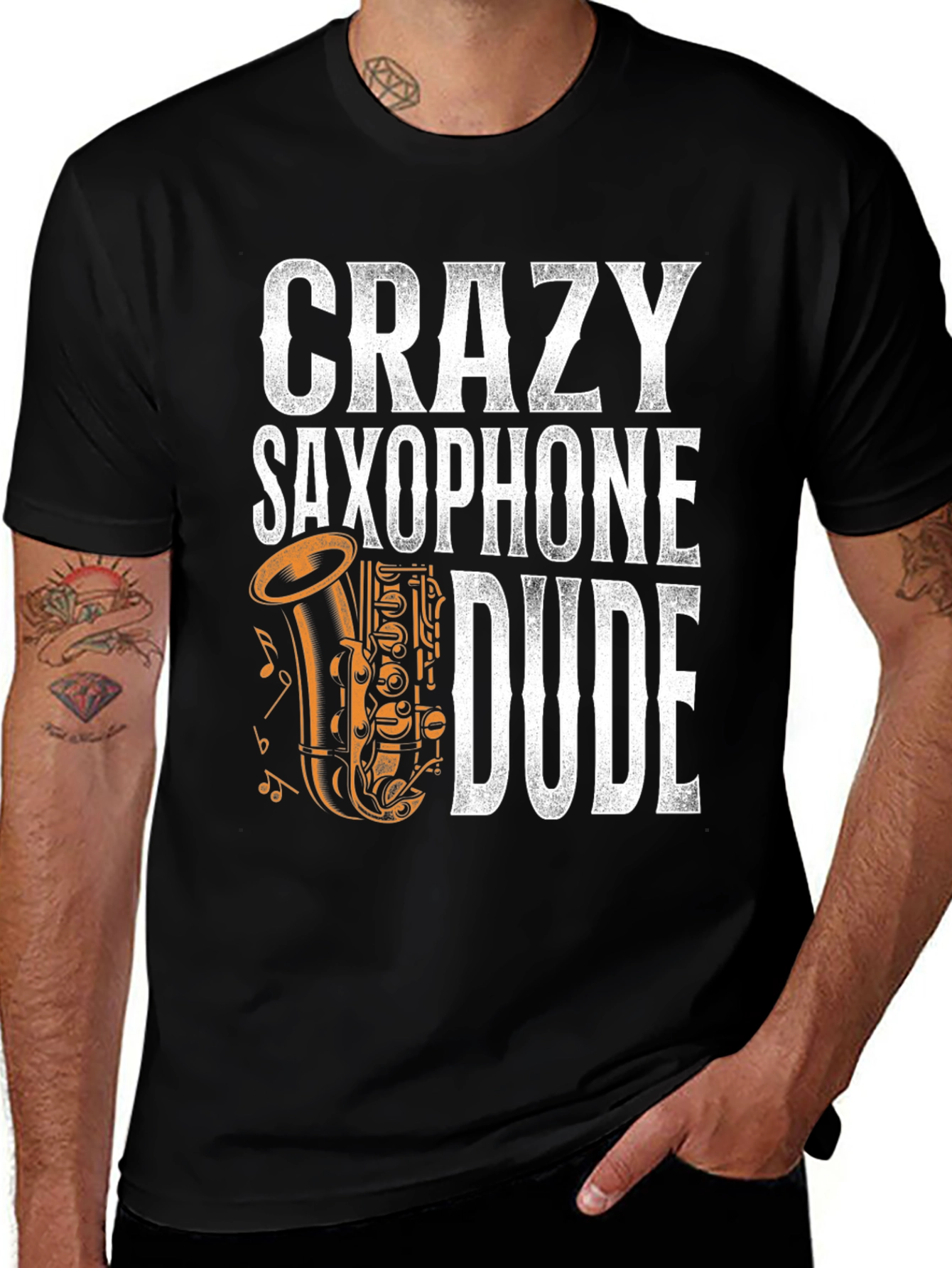 Crazy Saxophone Dude T-Shirt