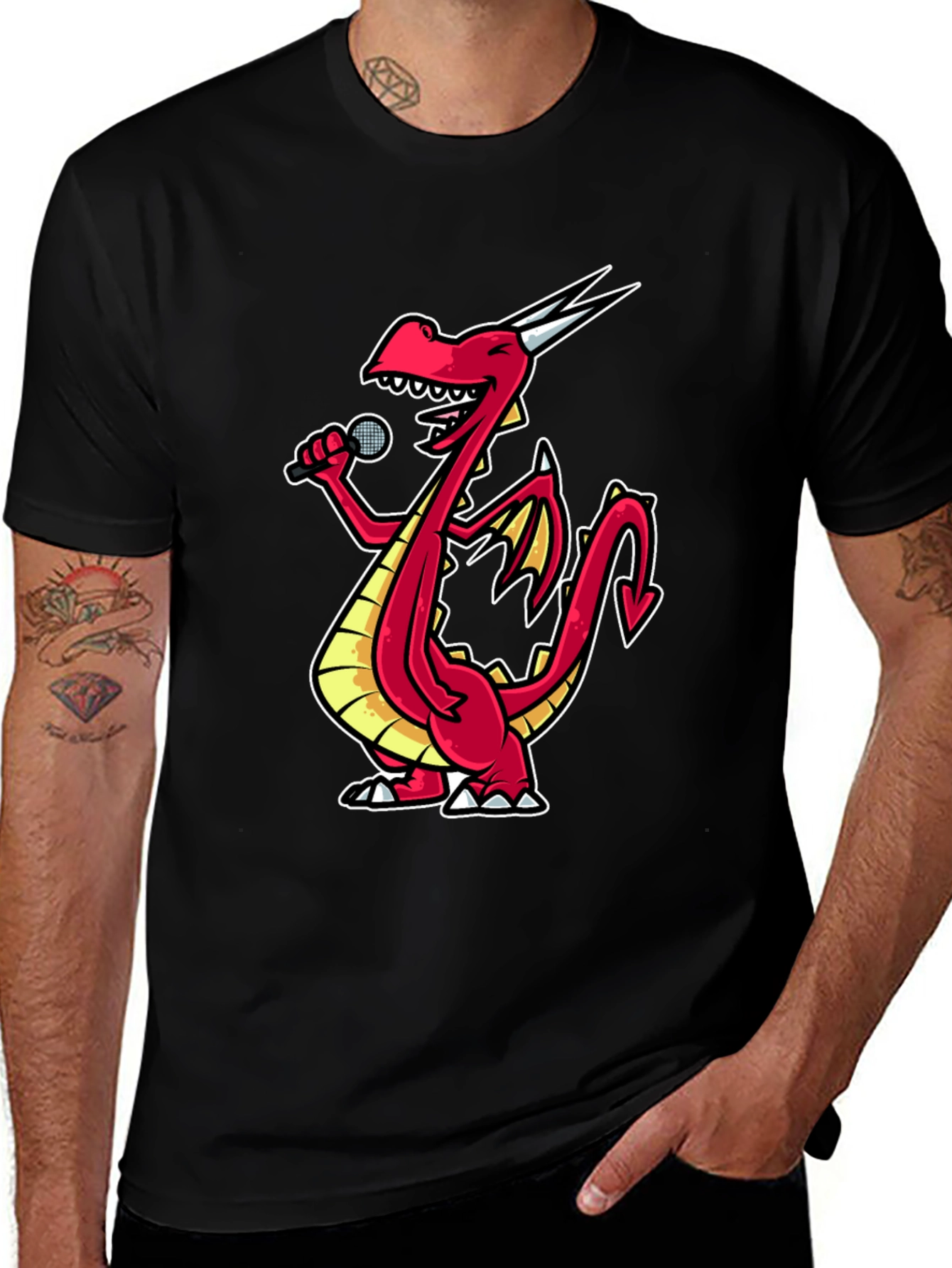 Variant 15 of Singing Dragon Graphic Tee