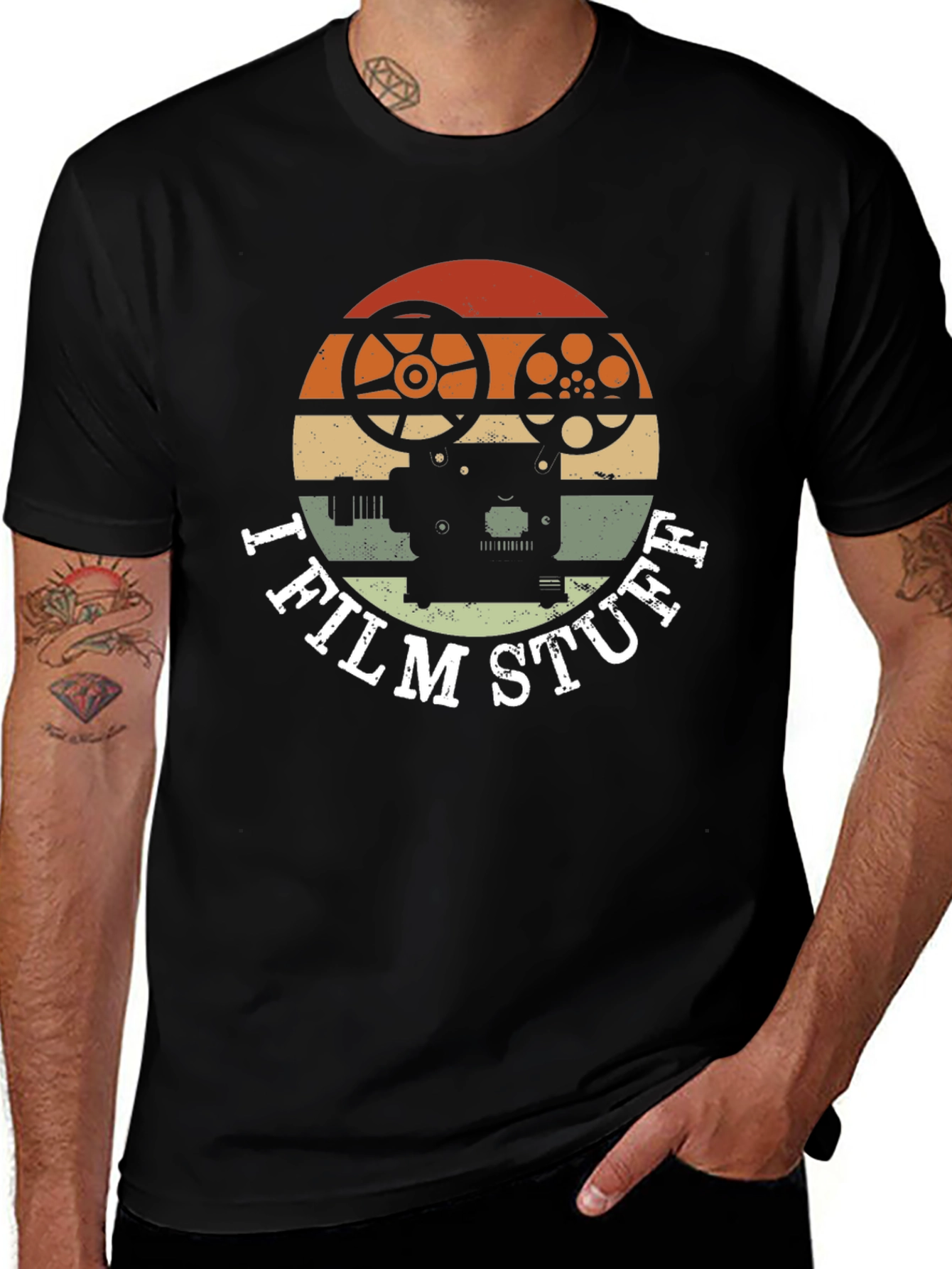 Variant 16 of I Film Stuff T-Shirt - Retro Camera Tee
