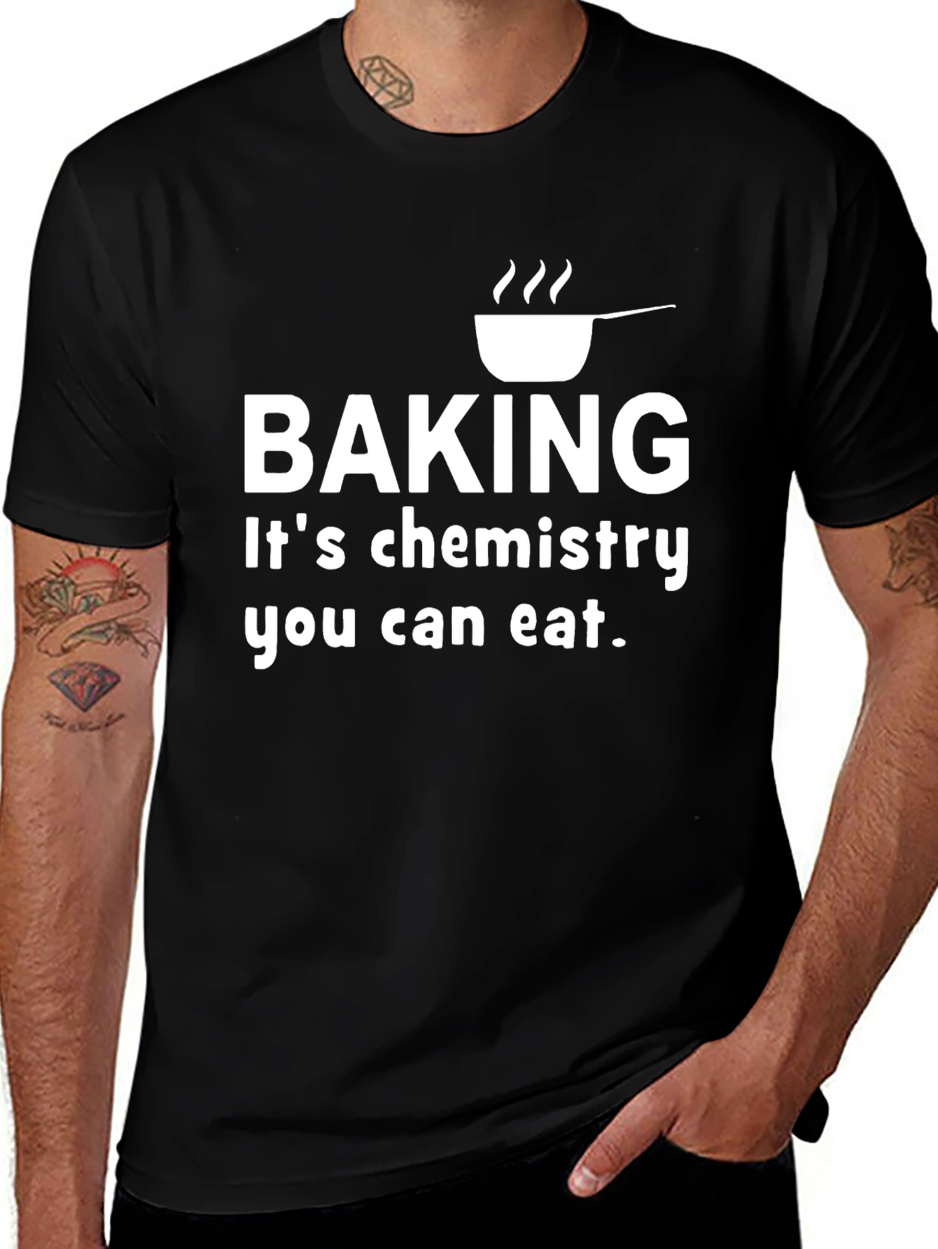 Variant 13 of Baking Chemistry T-Shirt - Eat Your Science!