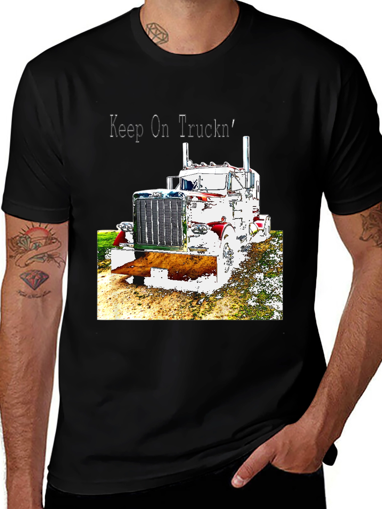 Variant 18 of Keep On Truckin' Graphic T-Shirt
