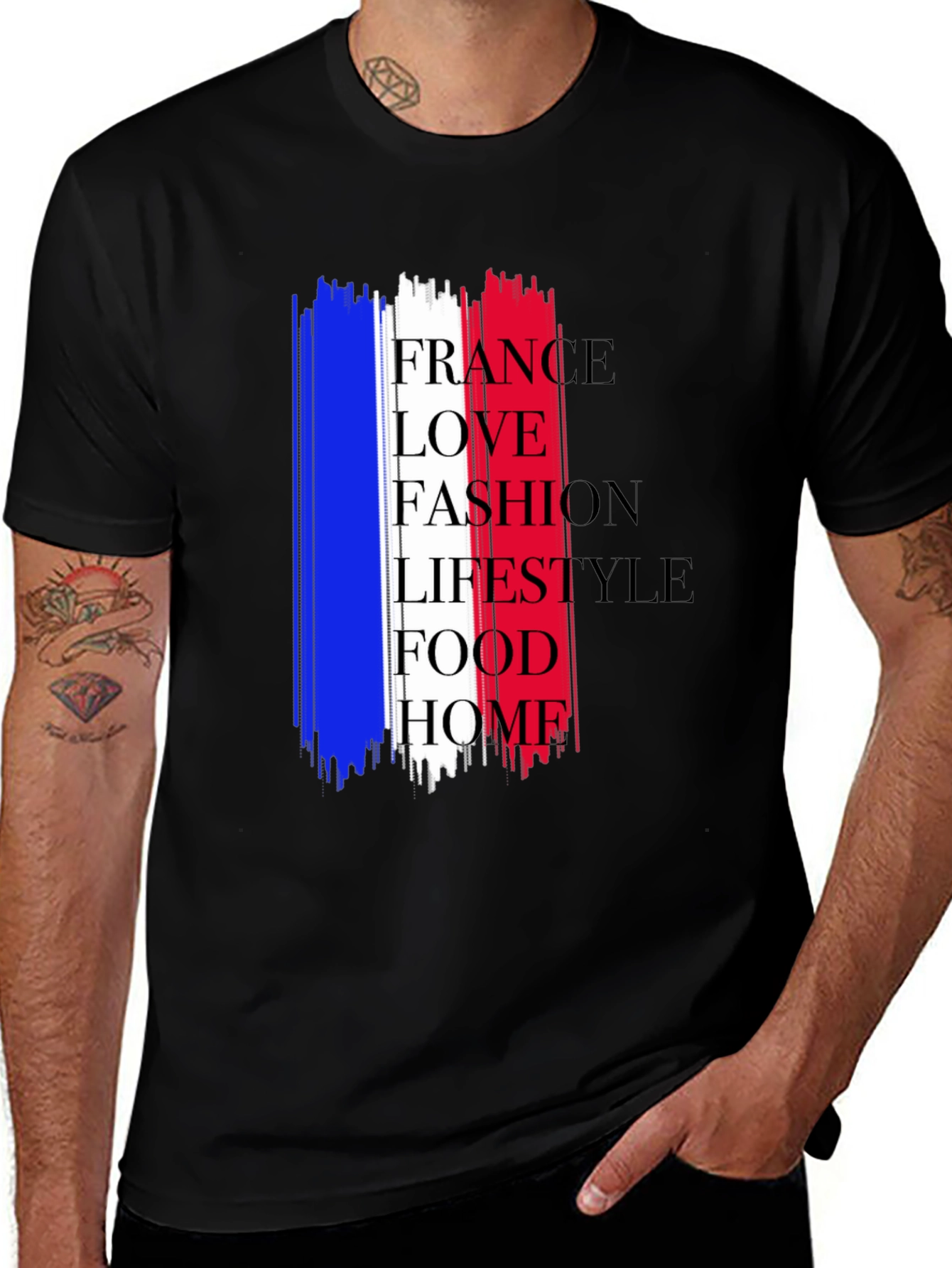 French Pride Graphic Tee - France Love Fashion Lifestyle