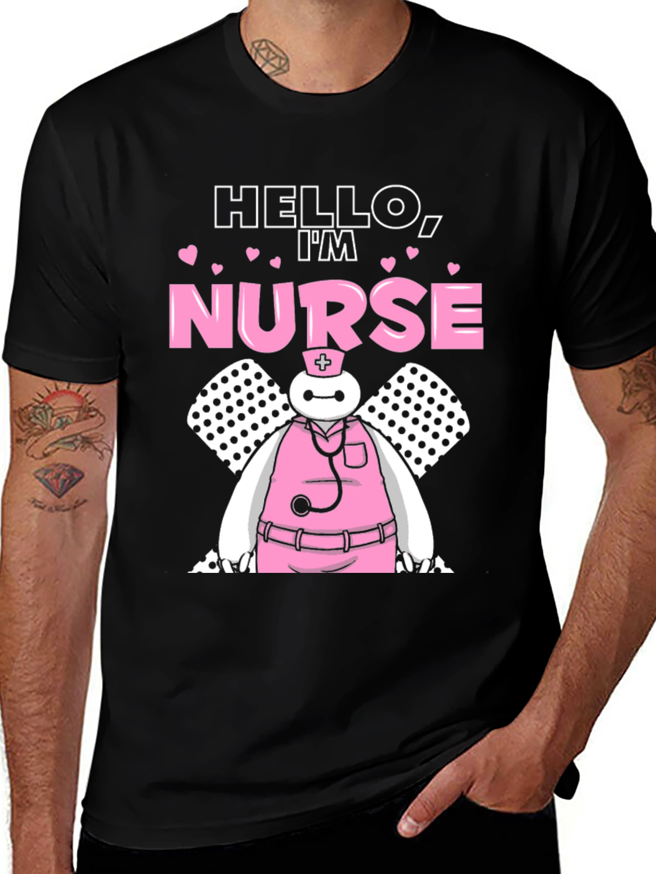 Hello I'm Nurse Baymax T-Shirt