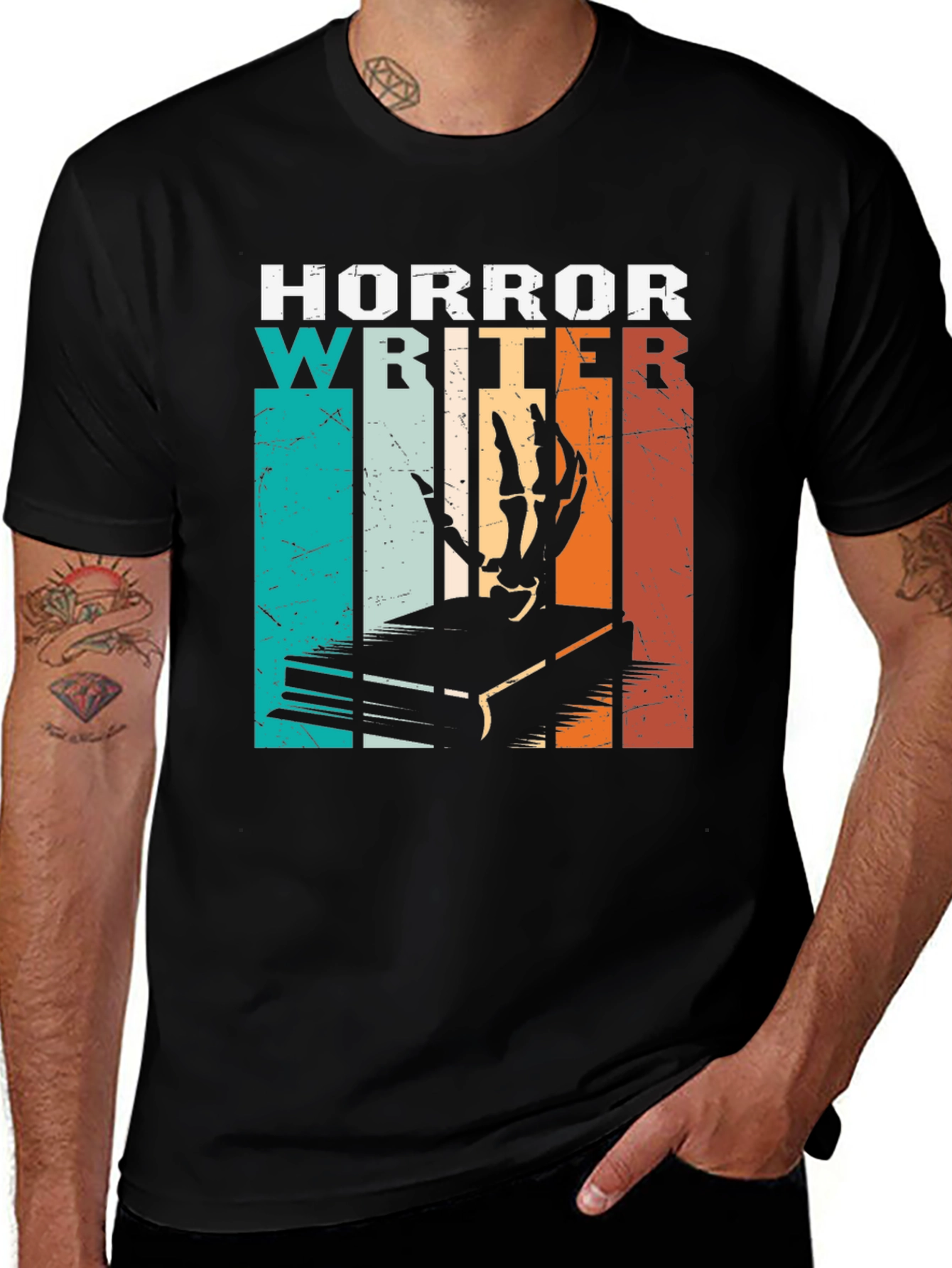 Variant 14 of Horror Writer T-Shirt - Spooky Design