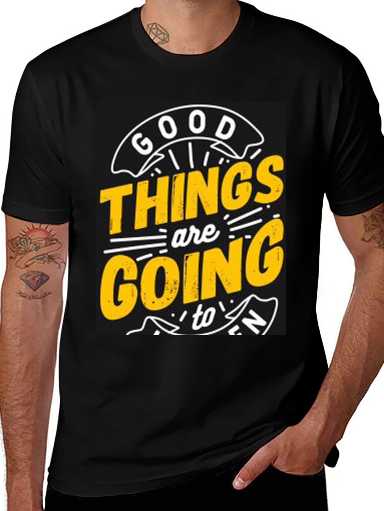 Variant 3 of Good Things are Going to T-Shirt