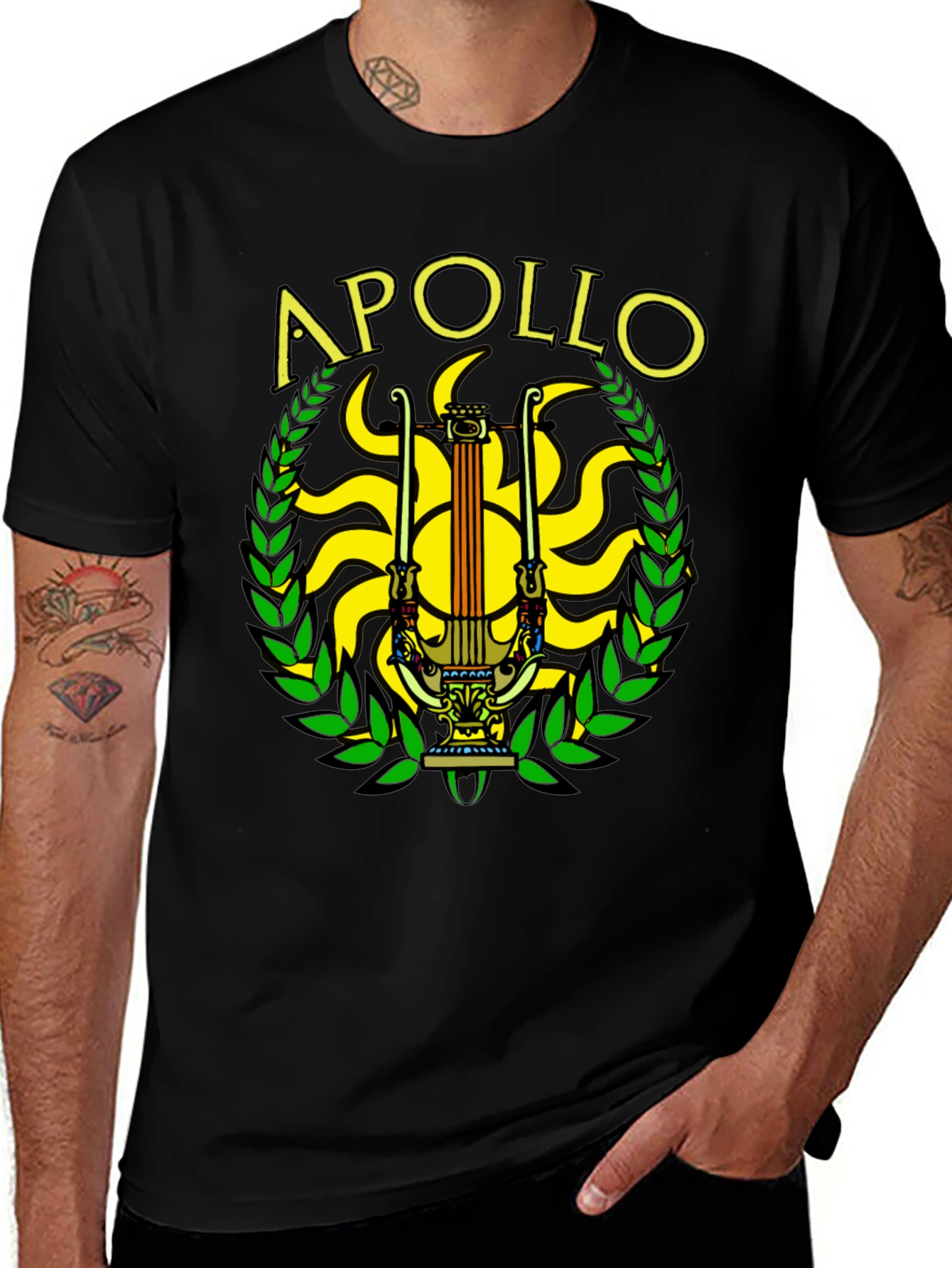 Apollo Lyre Graphic T-Shirt