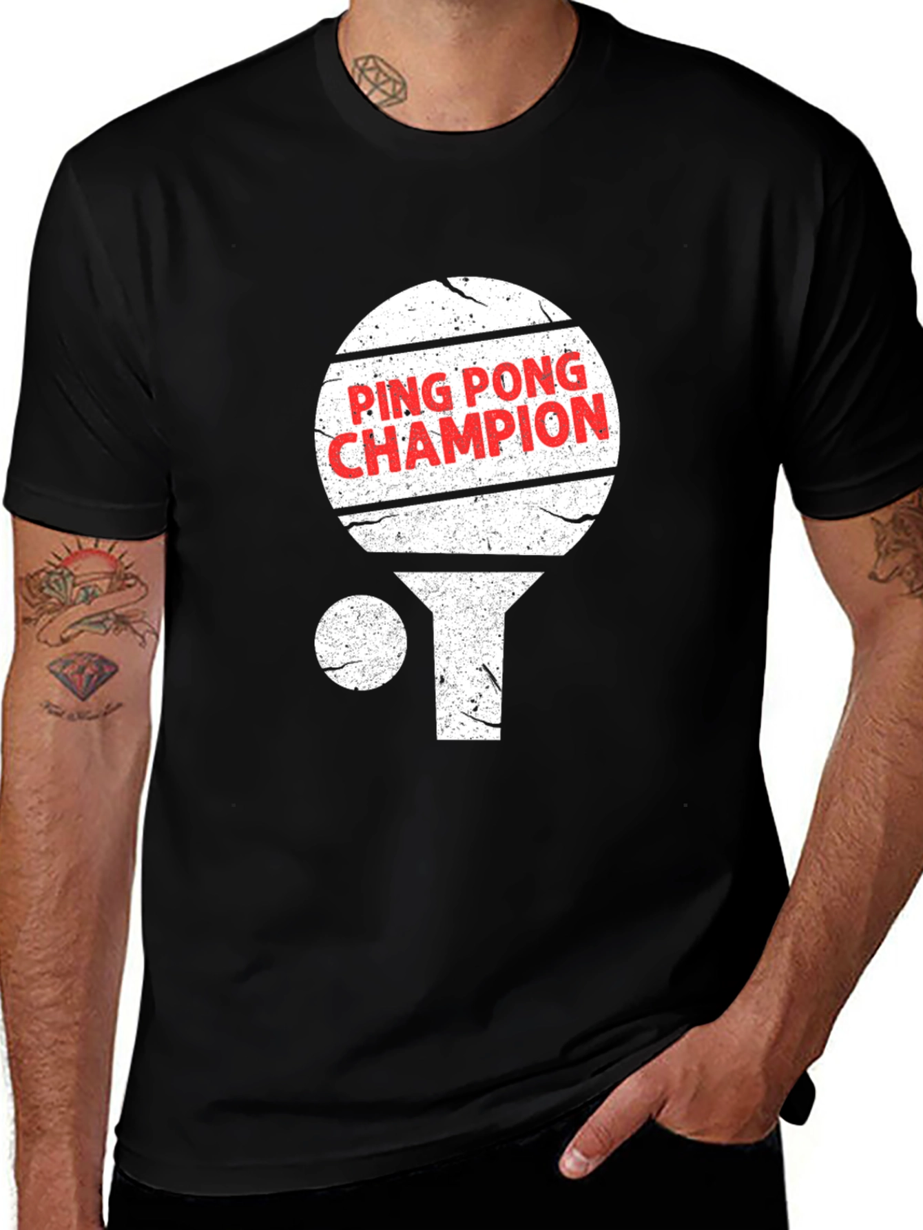 Variant 10 of Ping Pong Champion Graphic Tee