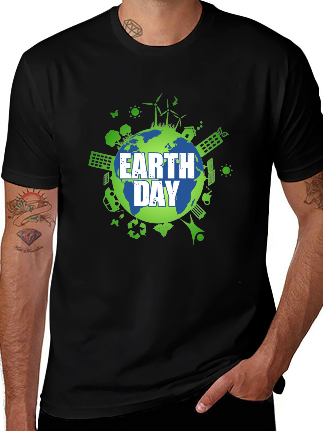 Earth Day T-Shirt - Eco-Friendly Design