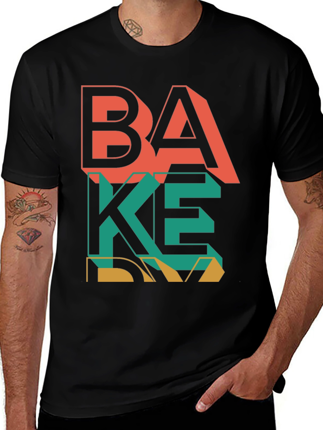 Variant 21 of Bold Graphic T-Shirt - BAKE Design