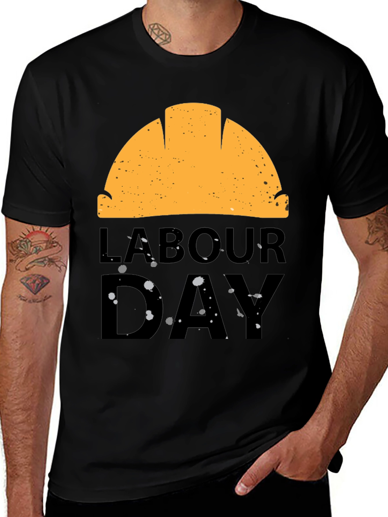 Labour Day T-Shirt - Construction Worker Tee