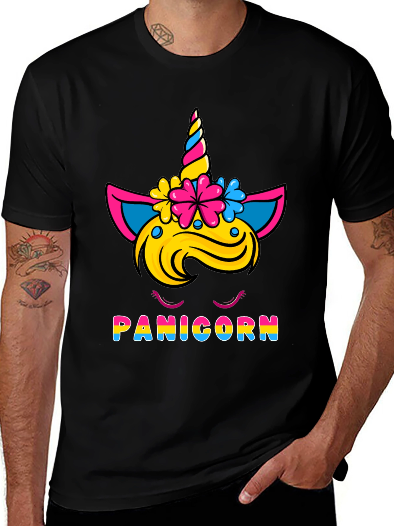 Panicorn T-Shirt - LGBTQ Pride Unicorn Tee