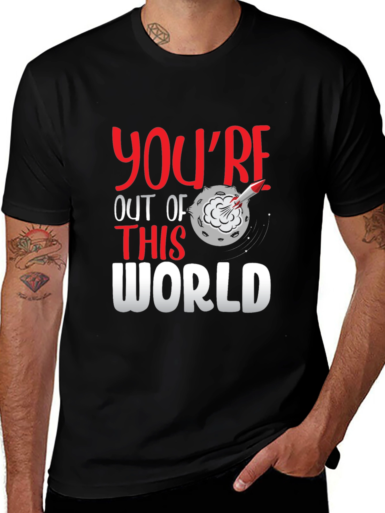 Variant 19 of You're Out of This World Graphic Tee