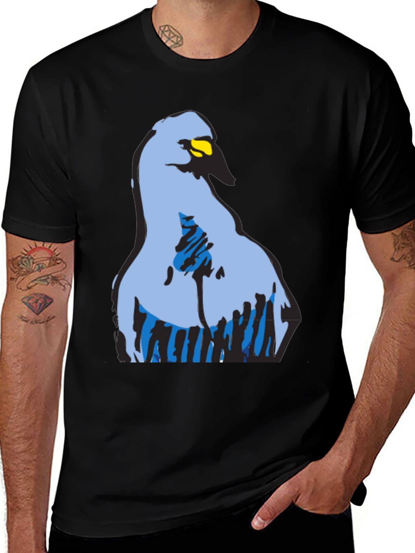 Variant 3 of Blue Bird Graphic T-Shirt