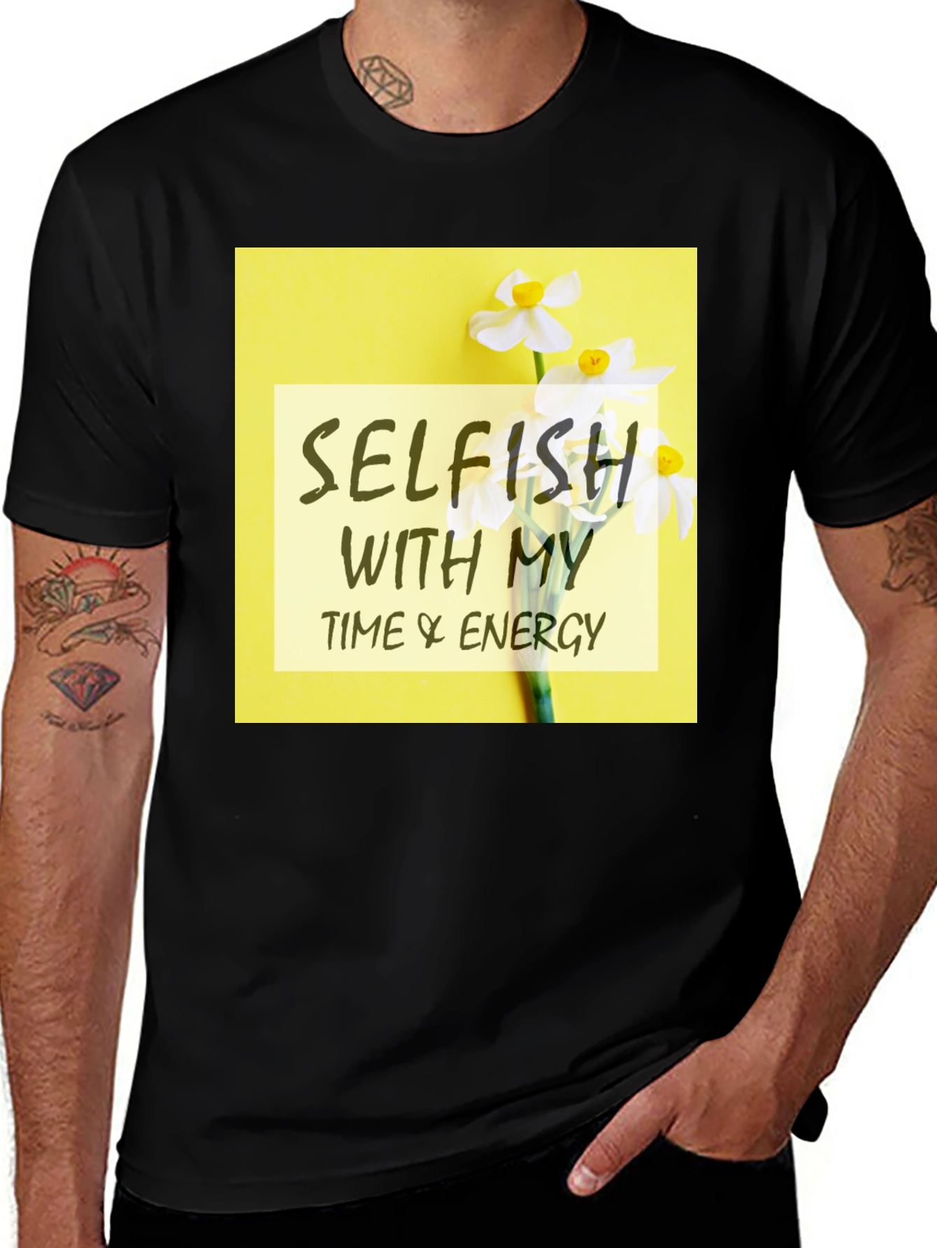 Selfish Time & Energy Graphic Tee