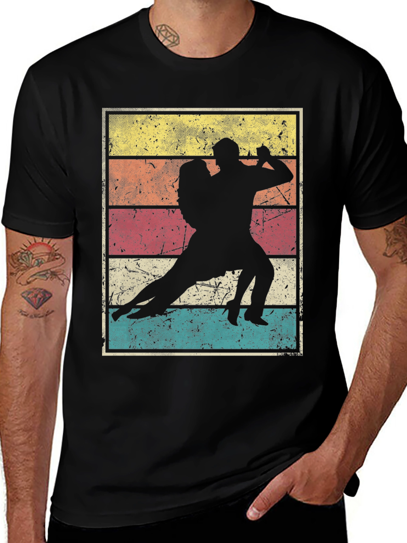 Variant 22 of Vintage Tango Dance Graphic Tee