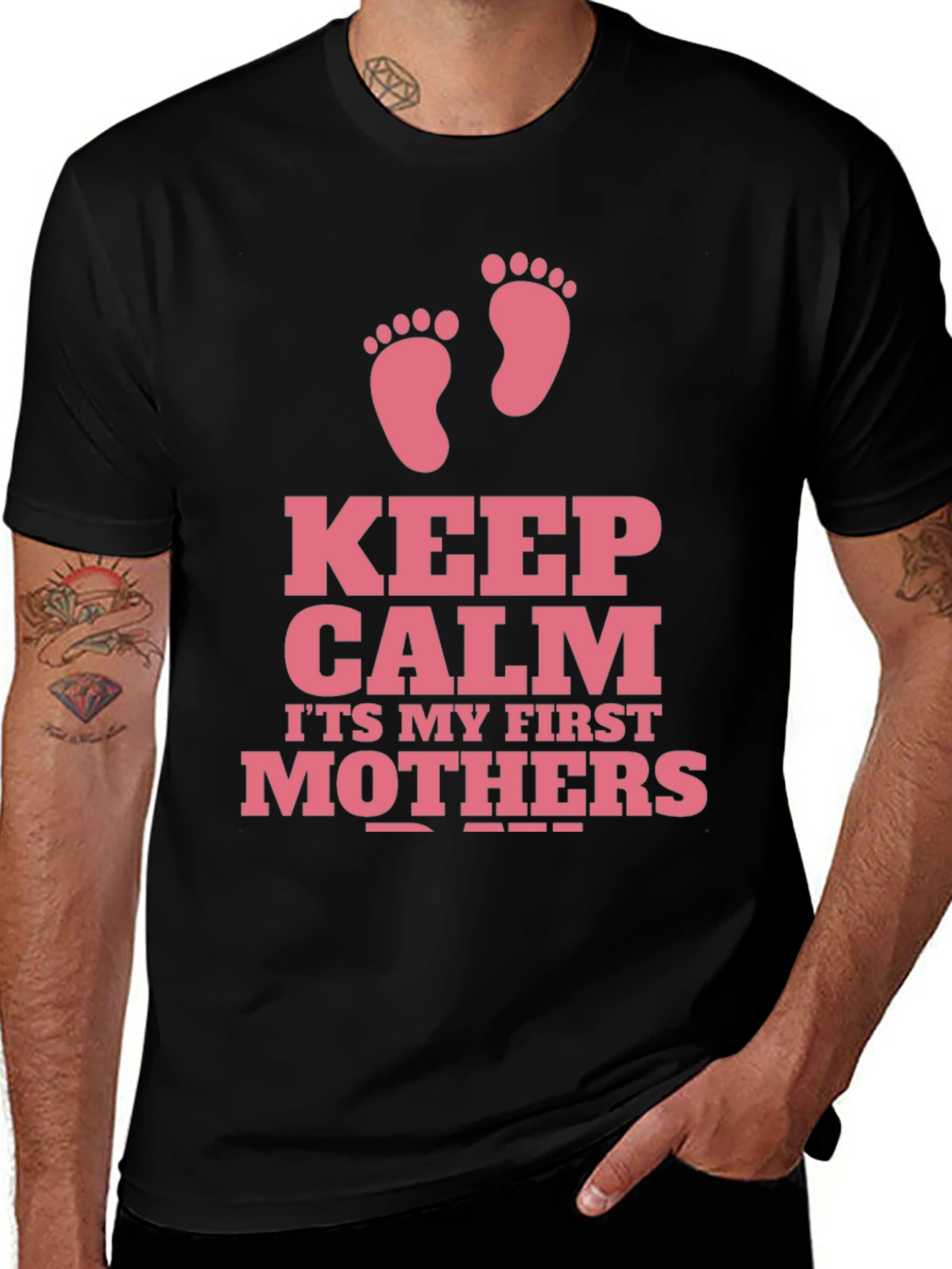 First Mother's Day T-Shirt - Keep Calm New Mom Tee