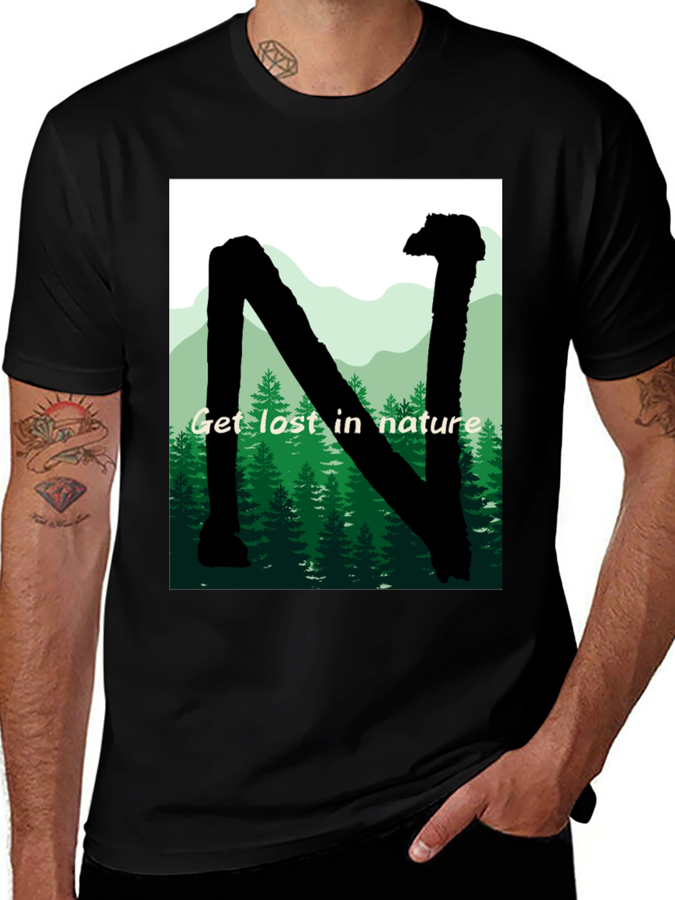 Variant 29 of Get Lost in Nature T-Shirt