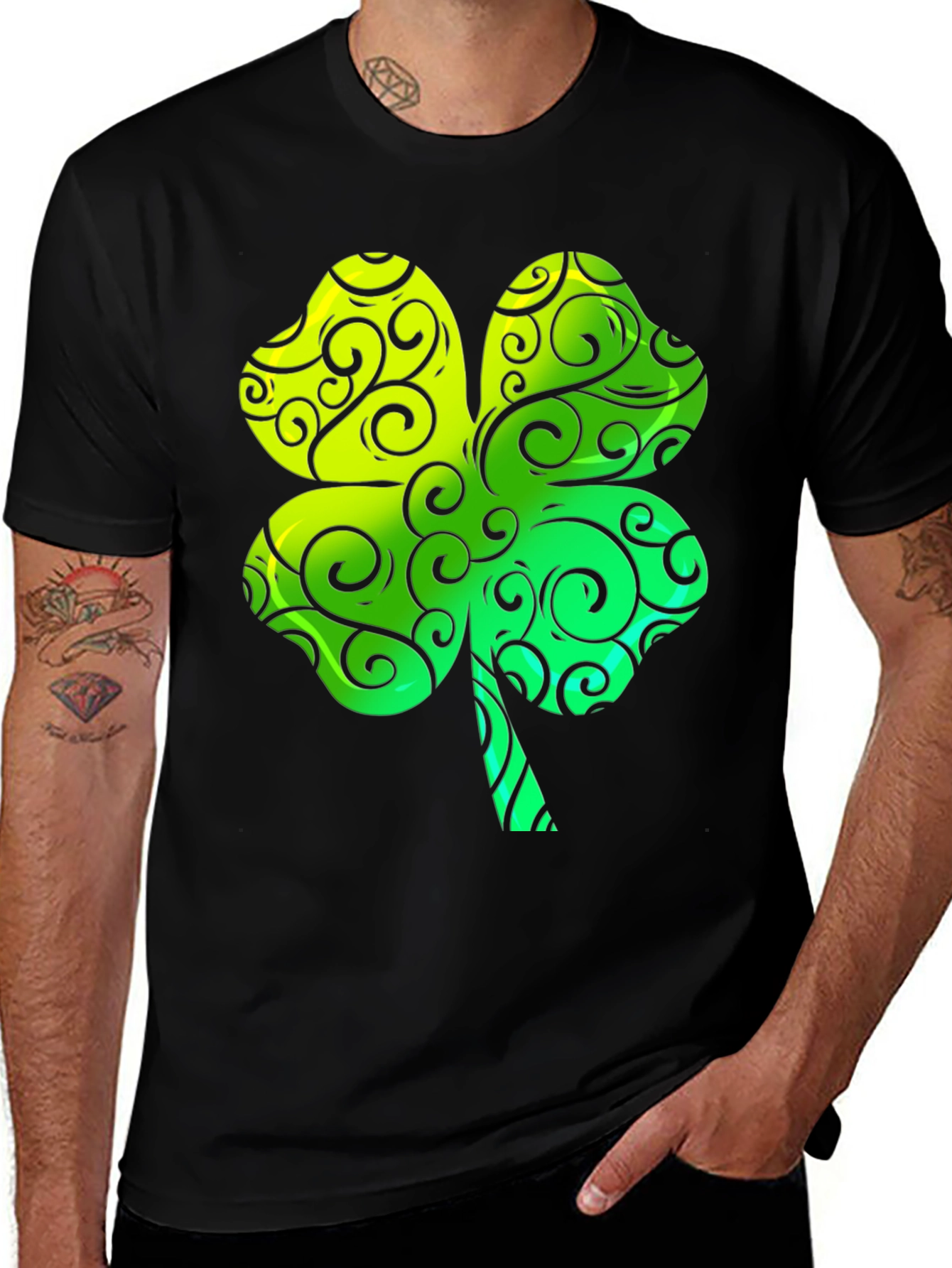 Lucky Clover Graphic Tee - St. Patrick's Day