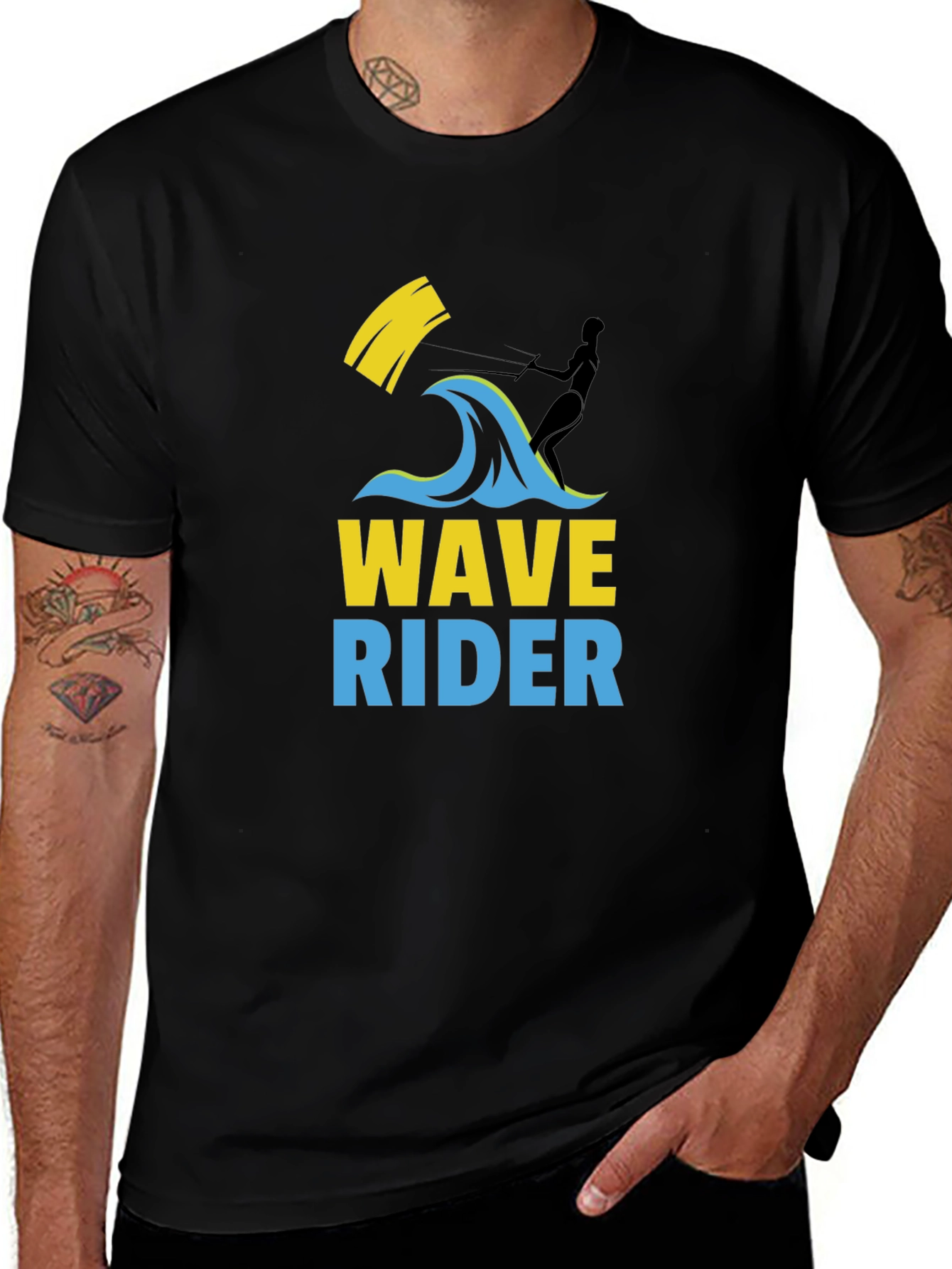 Wave Rider Graphic Tee - Surf's Up!