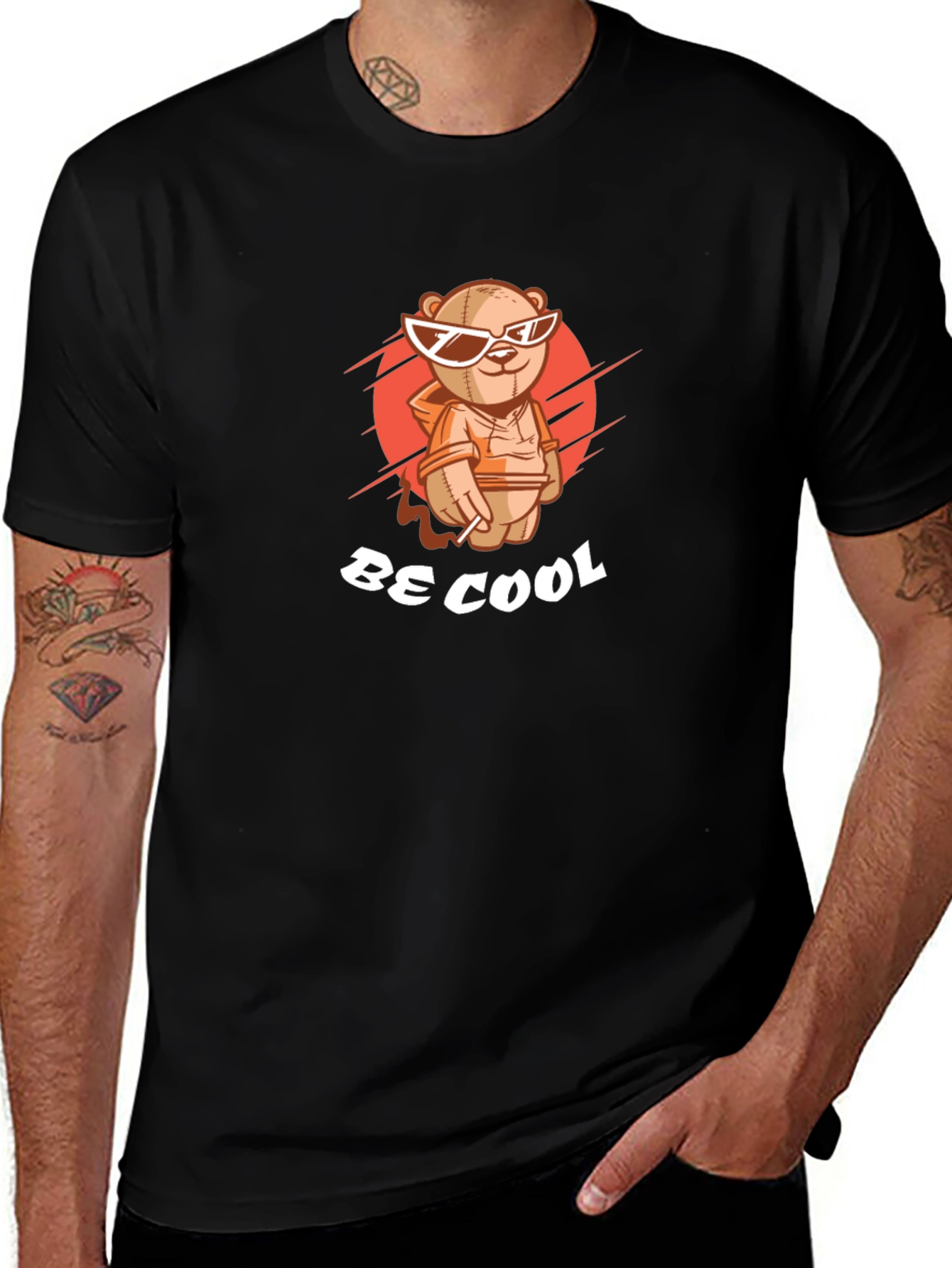 Variant 17 of Cool Teddy Bear Graphic T-Shirt