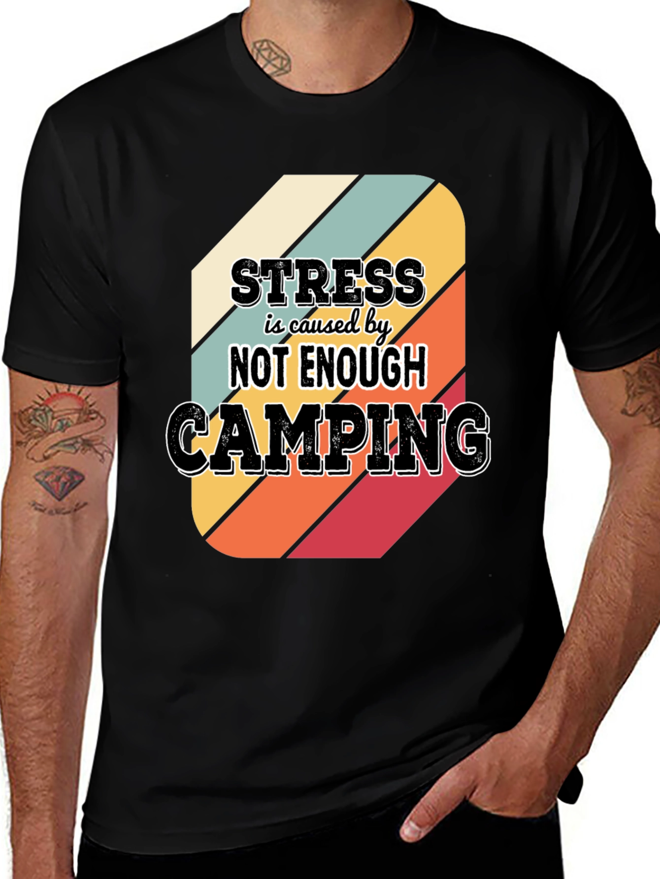 Camping Stress Relief T-Shirt
