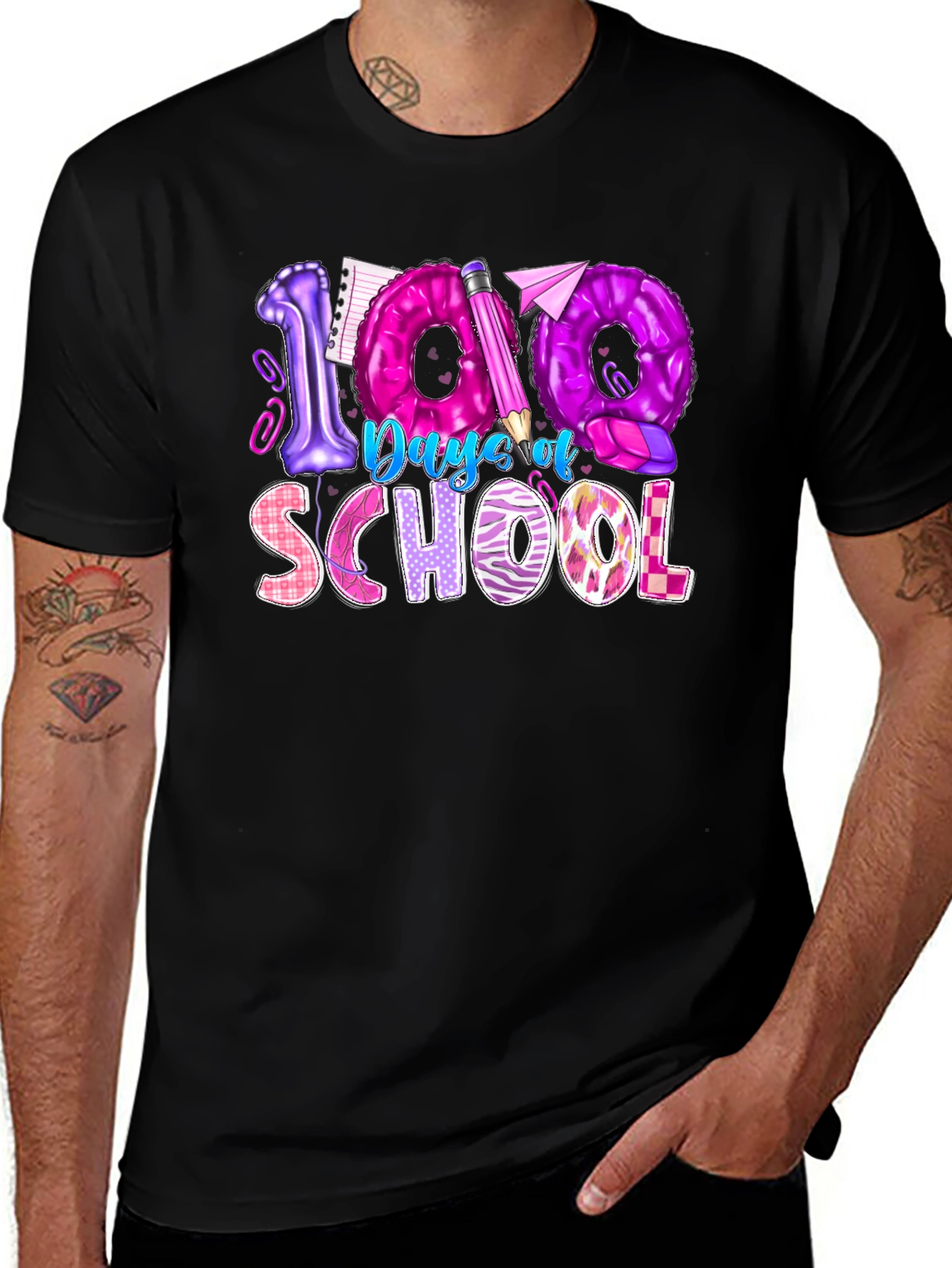 100 Days of School Graphic Tee