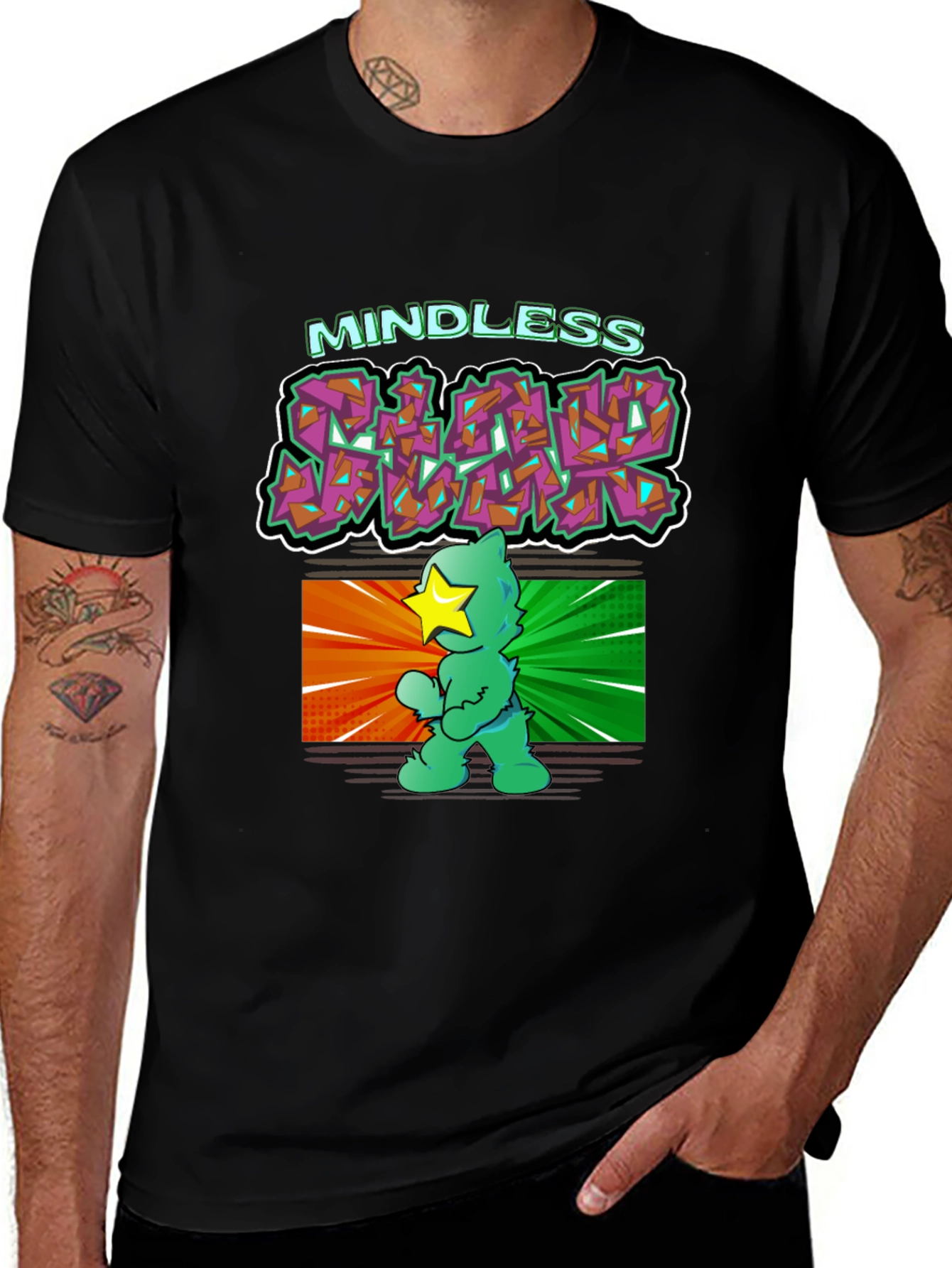 Variant 19 of Mindless Self Indulgence Bear T-Shirt
