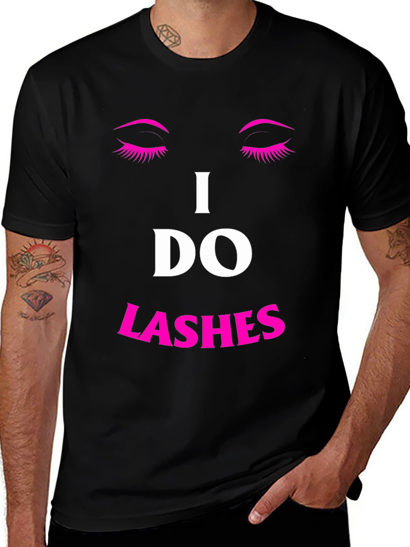 Variant 7 of I Do Lashes Graphic Tee
