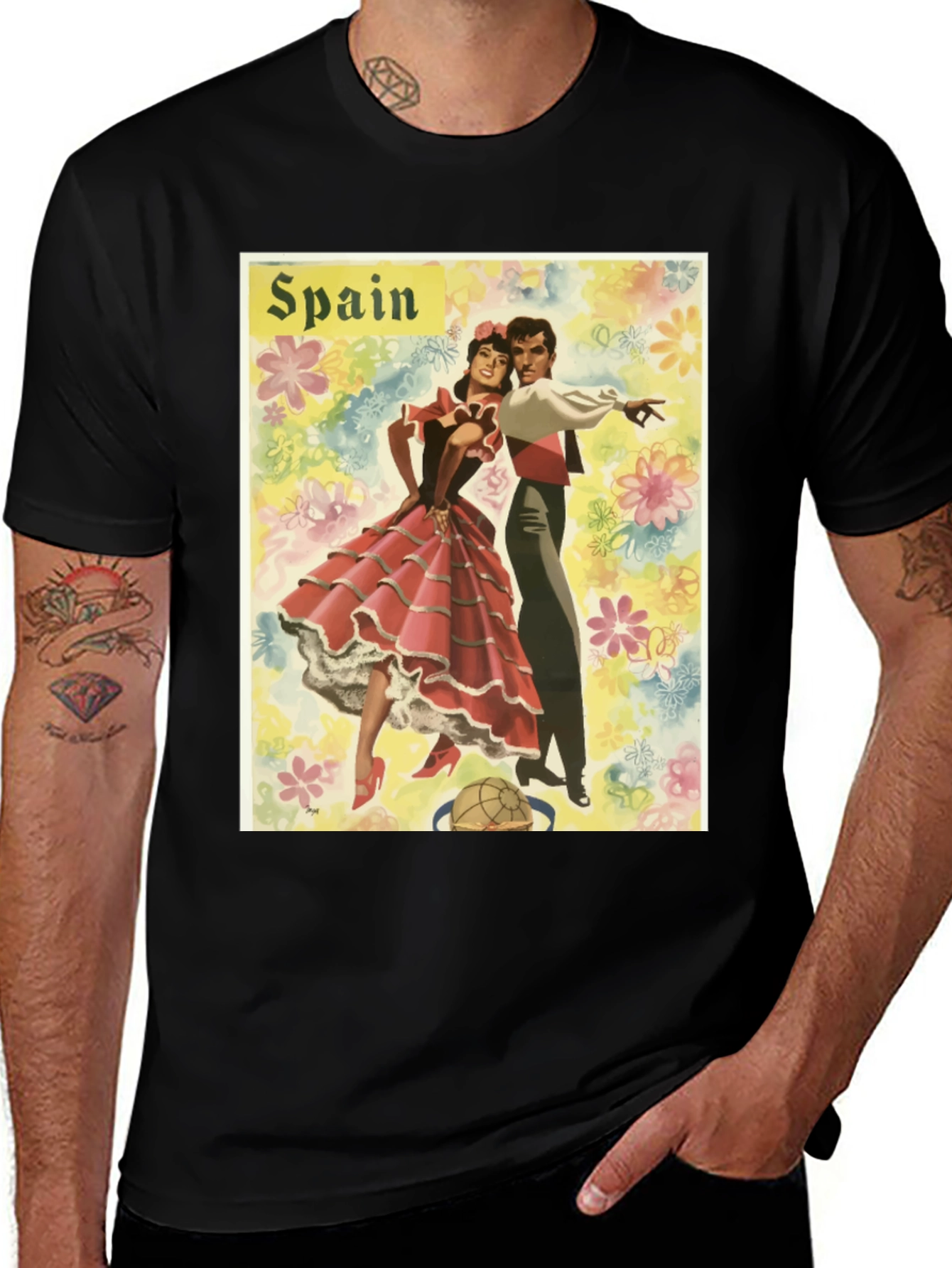 Variant 6 of Vintage Spain Dance Graphic T-Shirt