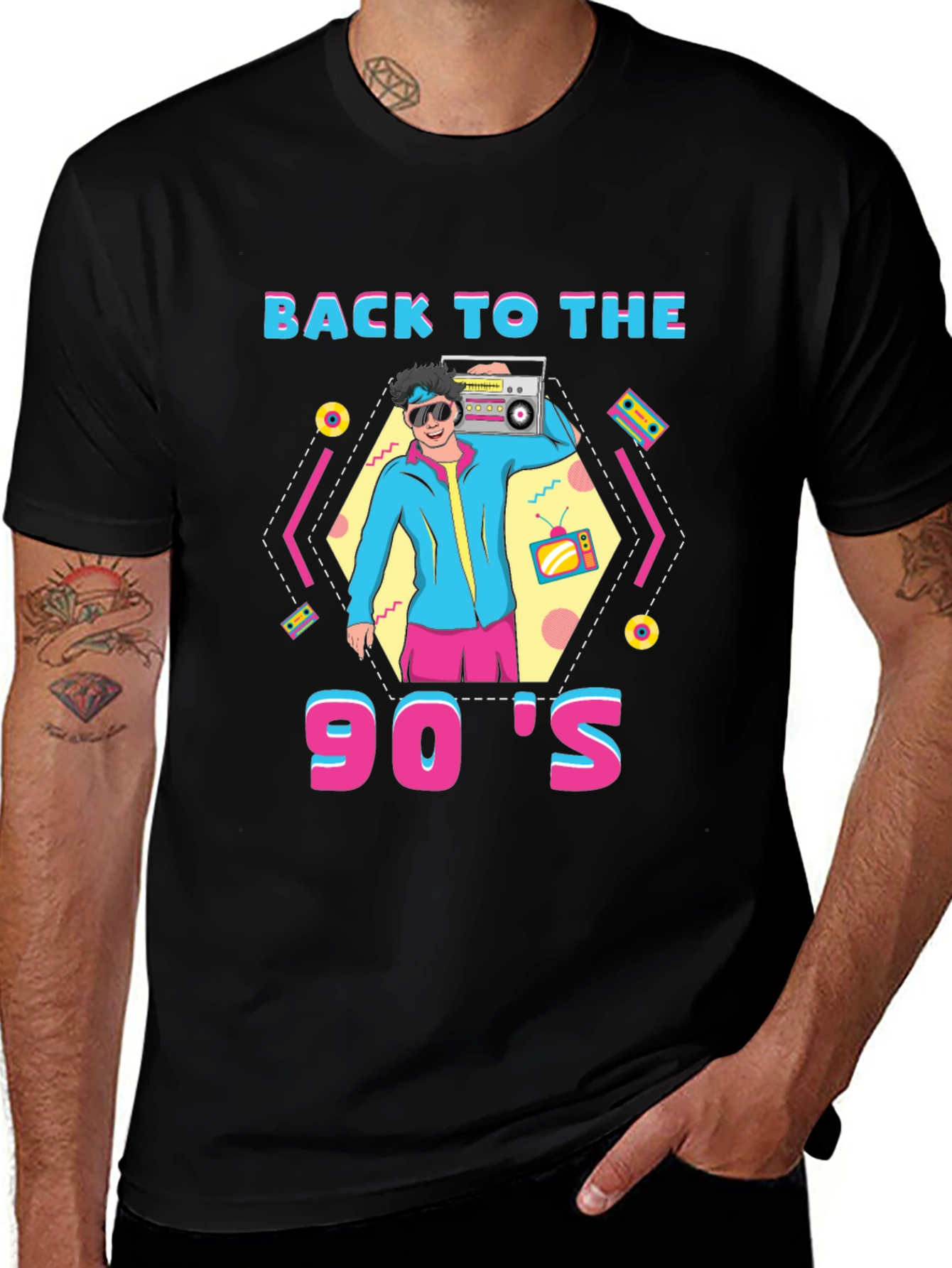 Variant 5 of Back to the 90's T-Shirt