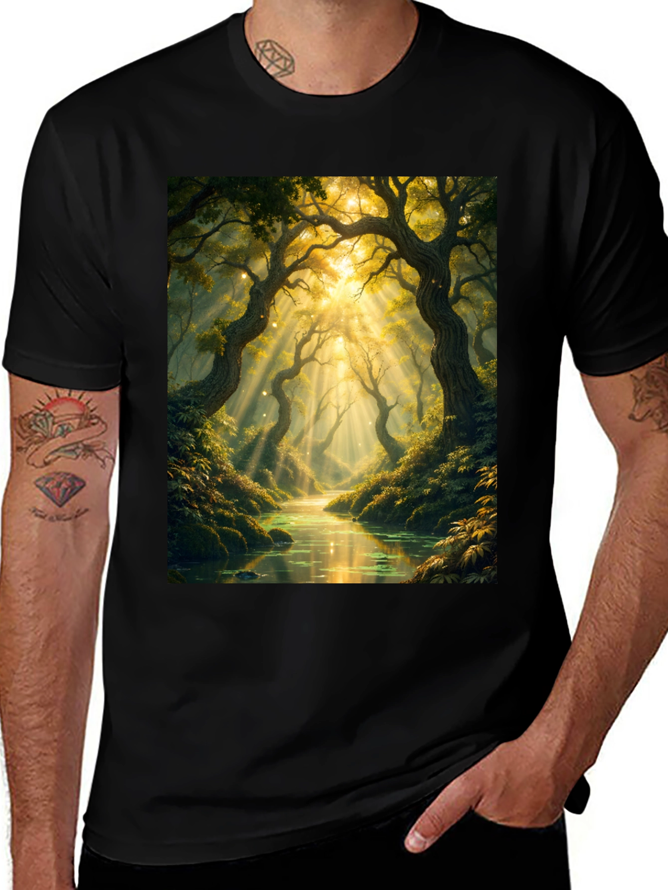 Variant 2 of Enchanted Forest Graphic Tee