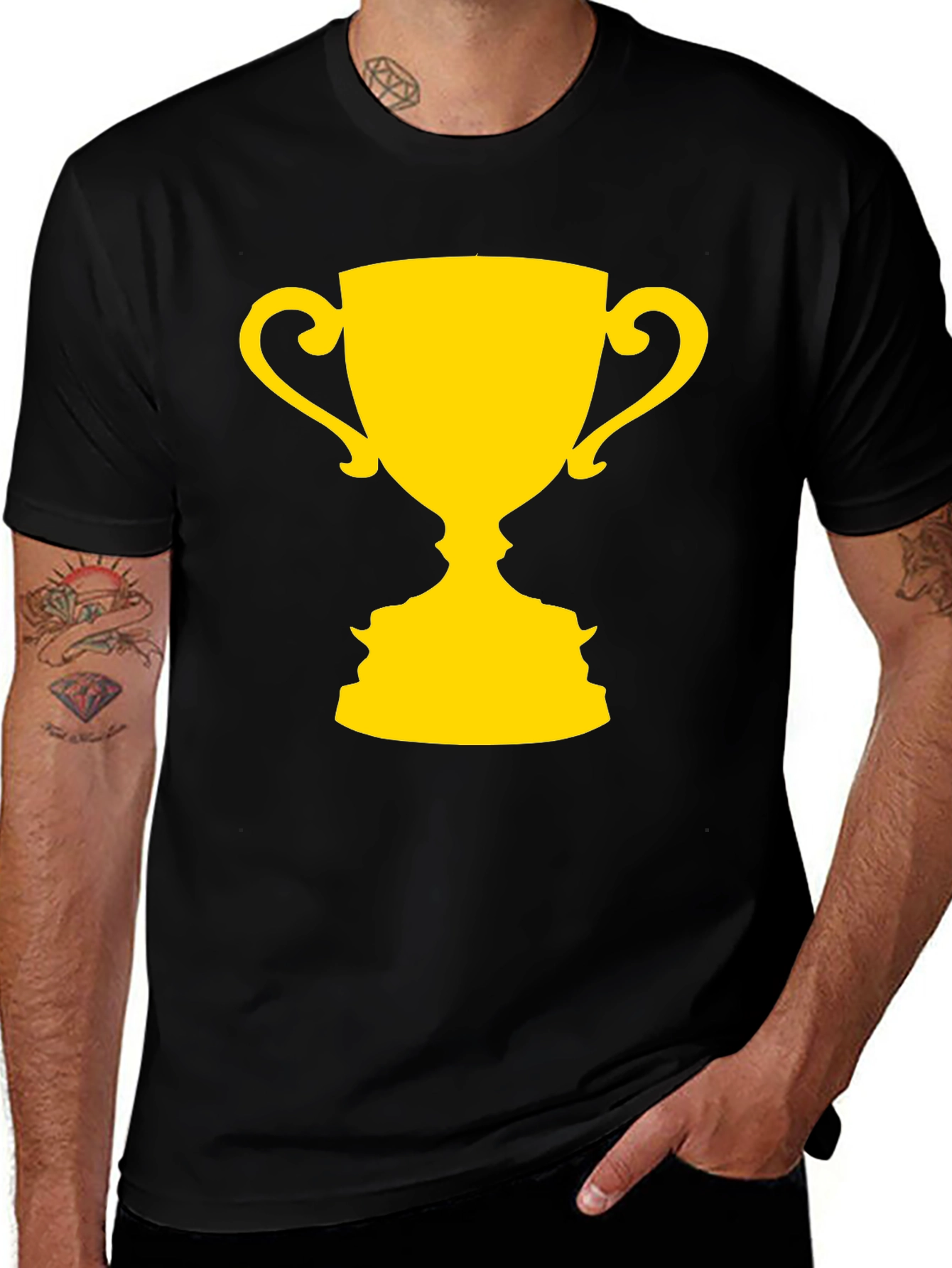 Optical Illusion Trophy T-Shirt