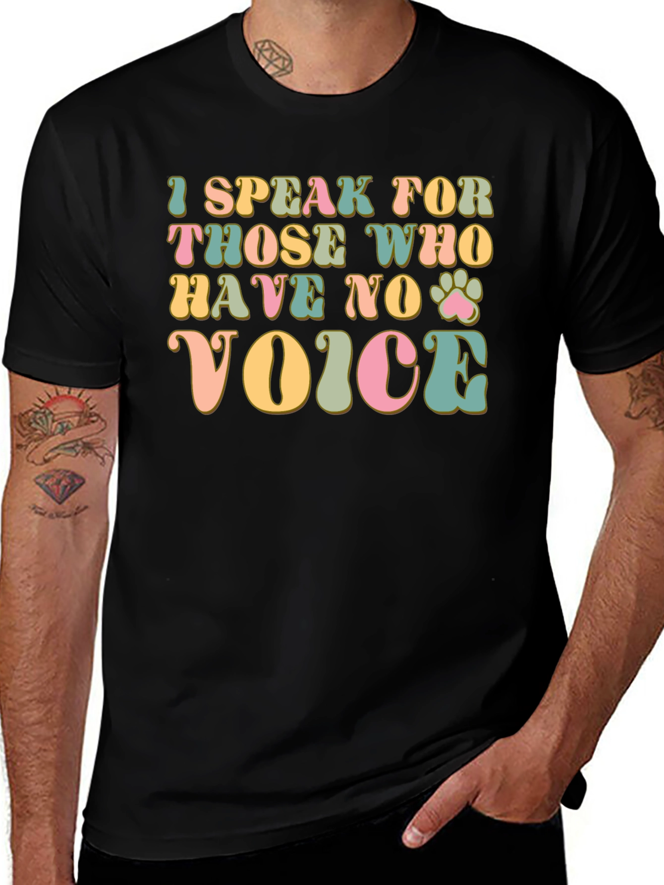 I Speak For Those Who Have No Voice T-Shirt