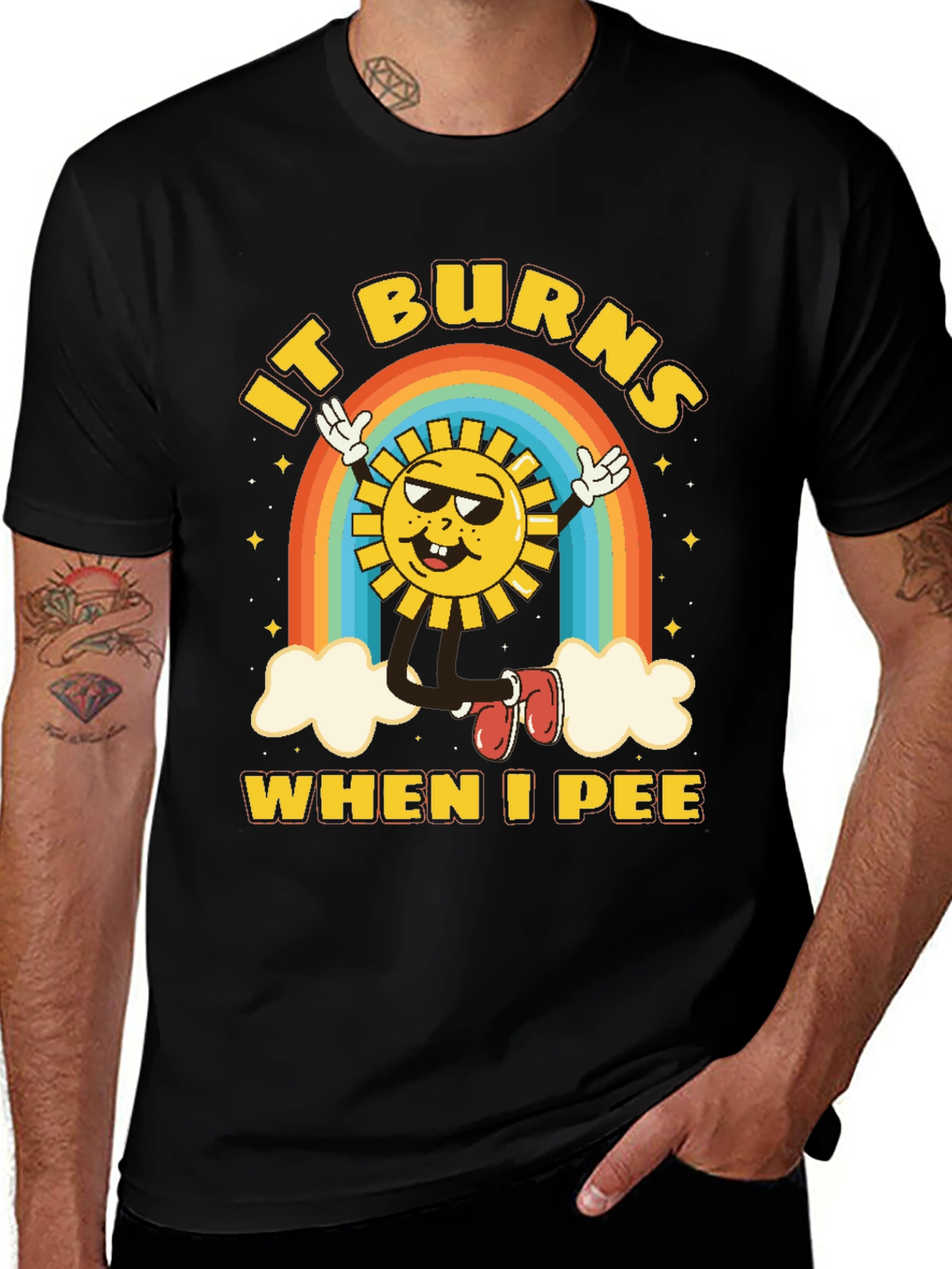 Variant 28 of It Burns When I Pee T-Shirt