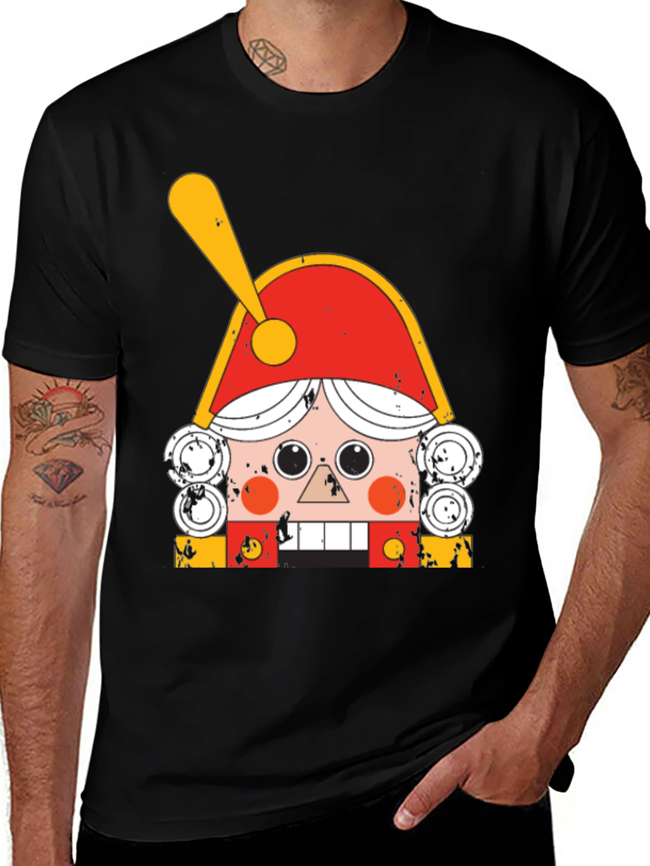 Nutcracker Graphic T-Shirt - Holiday Festive Tee