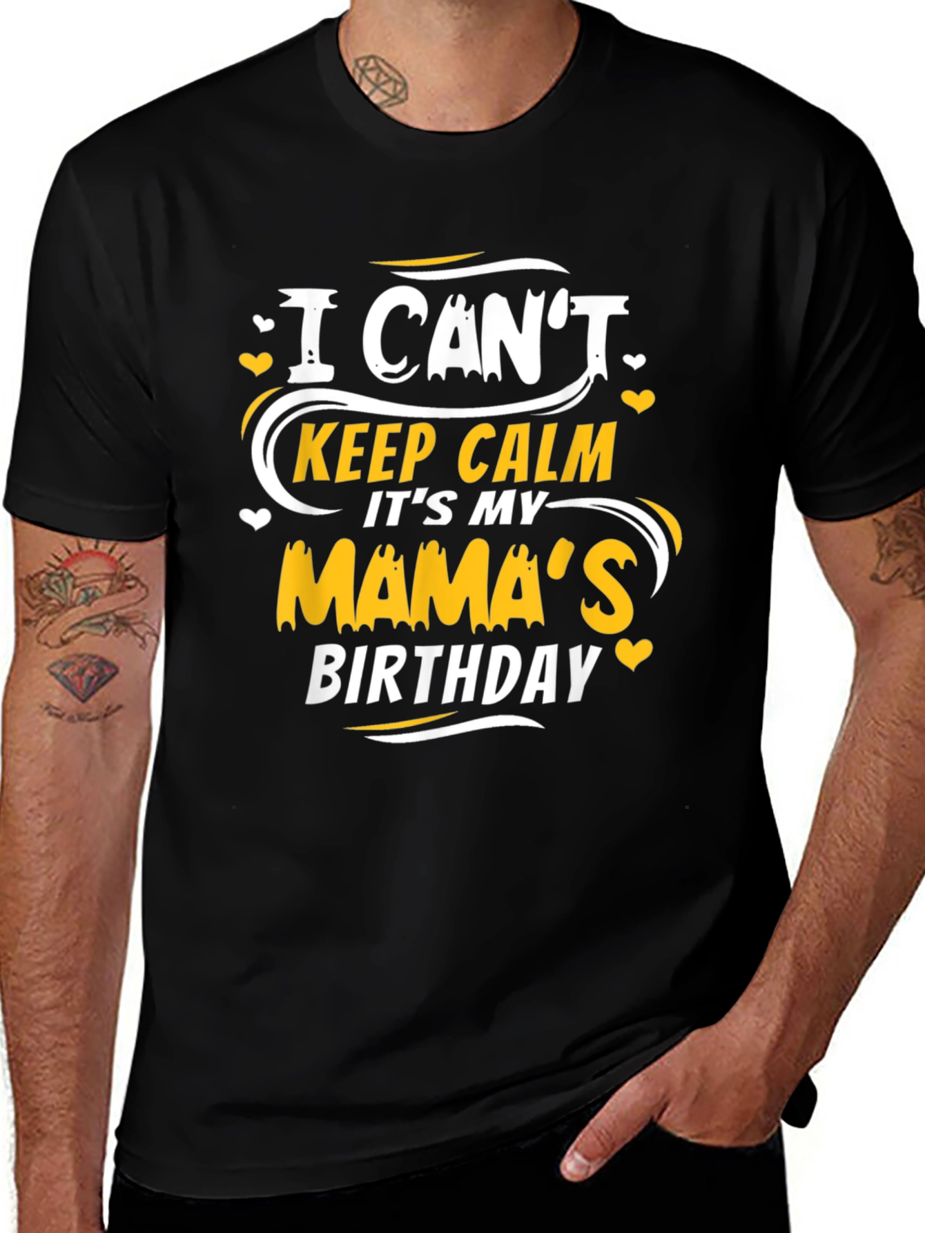 Variant 15 of I Can't Keep Calm It's My Mama's Birthday T-Shirt