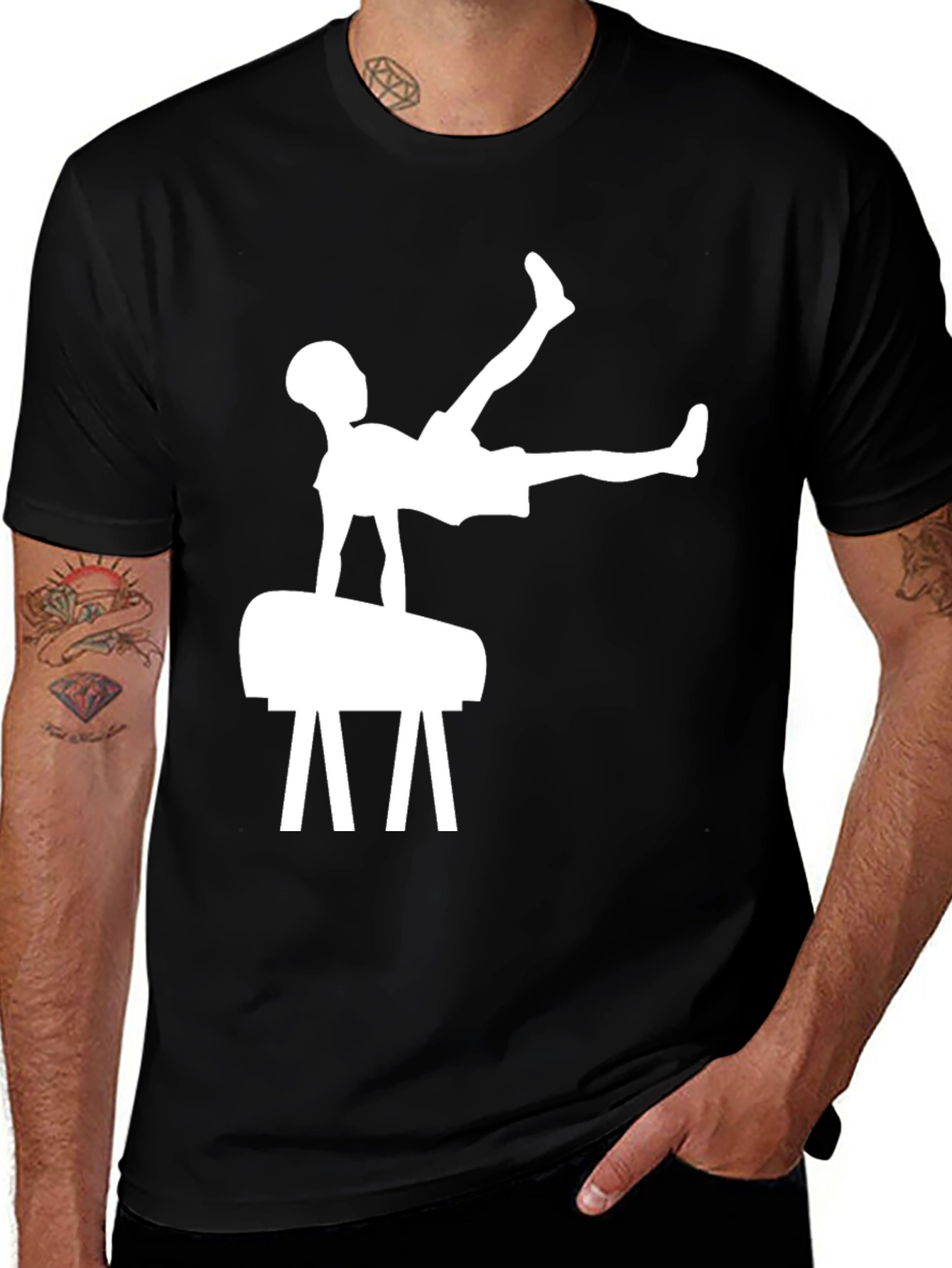 Variant 17 of Gymnastics Pommel Horse T-Shirt