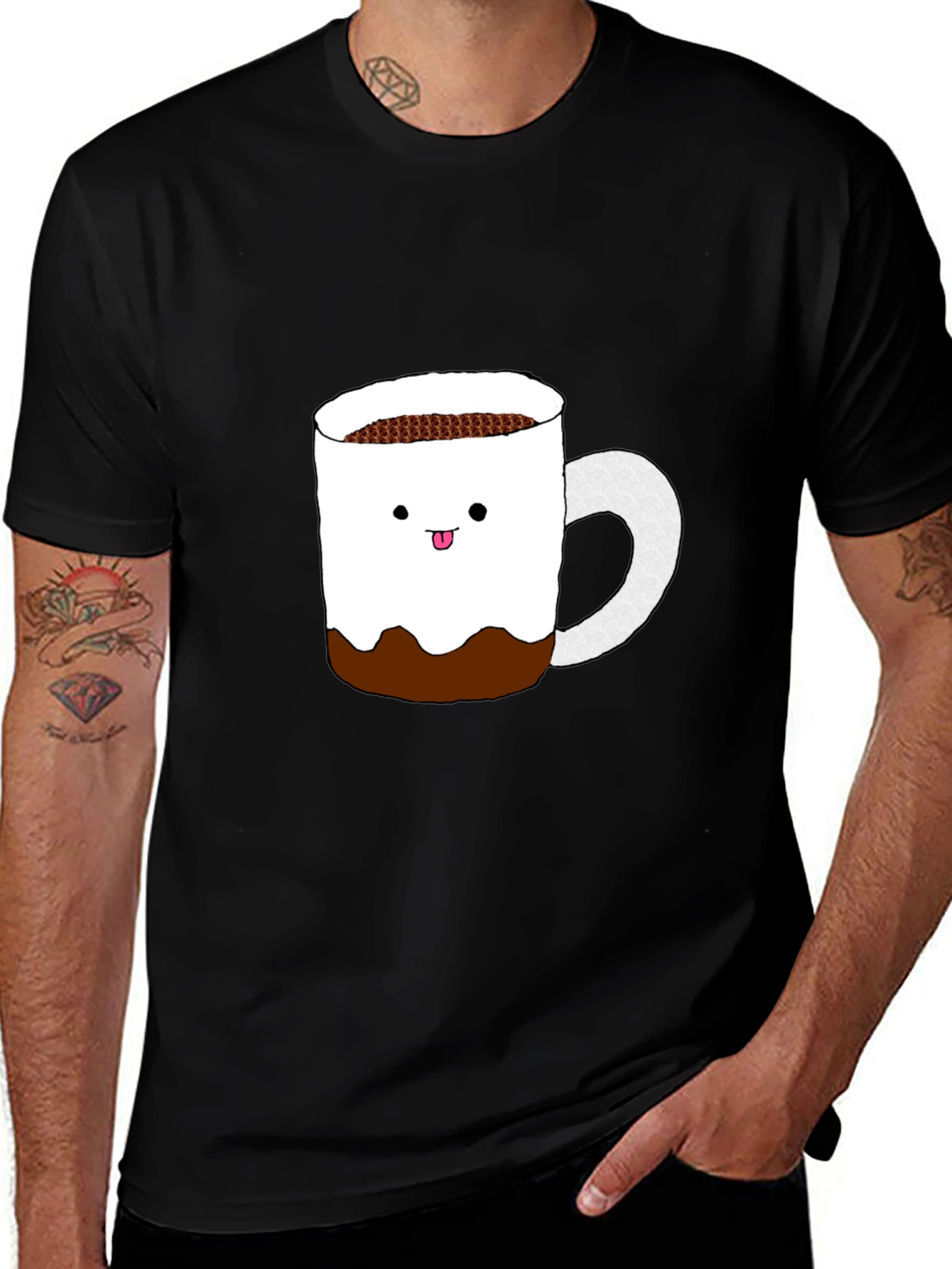 Variant 2 of Cute Kawaii Cocoa Mug T-Shirt