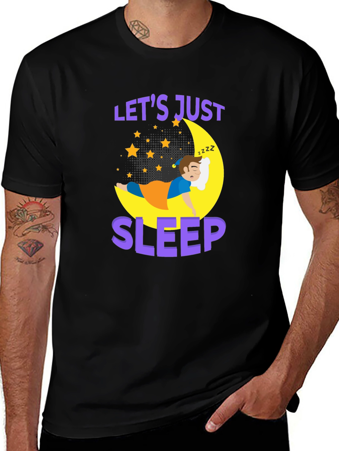 Let's Just Sleep T-Shirt | Comfort Sleepwear