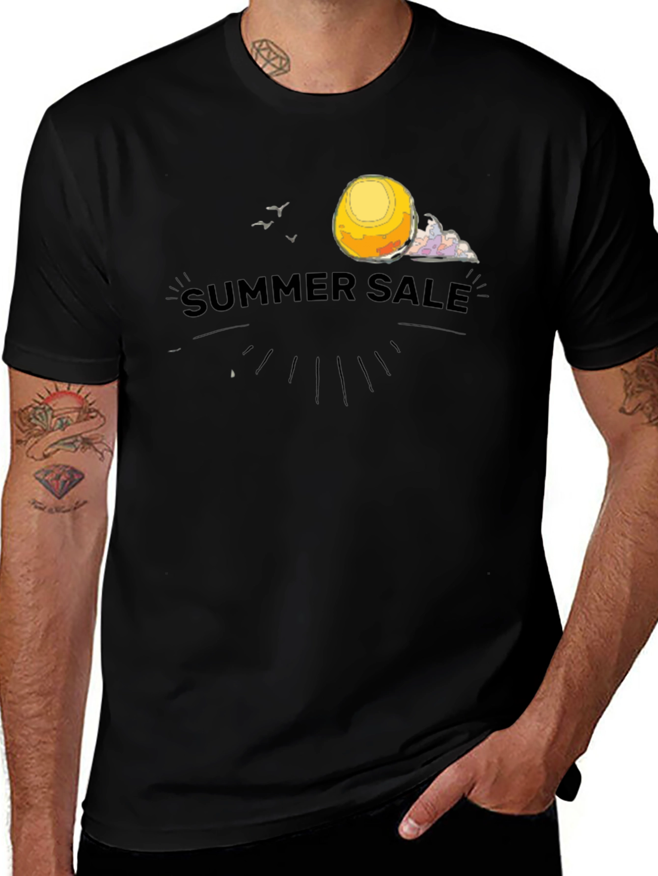 Variant 23 of Summer Sale Graphic T-Shirt
