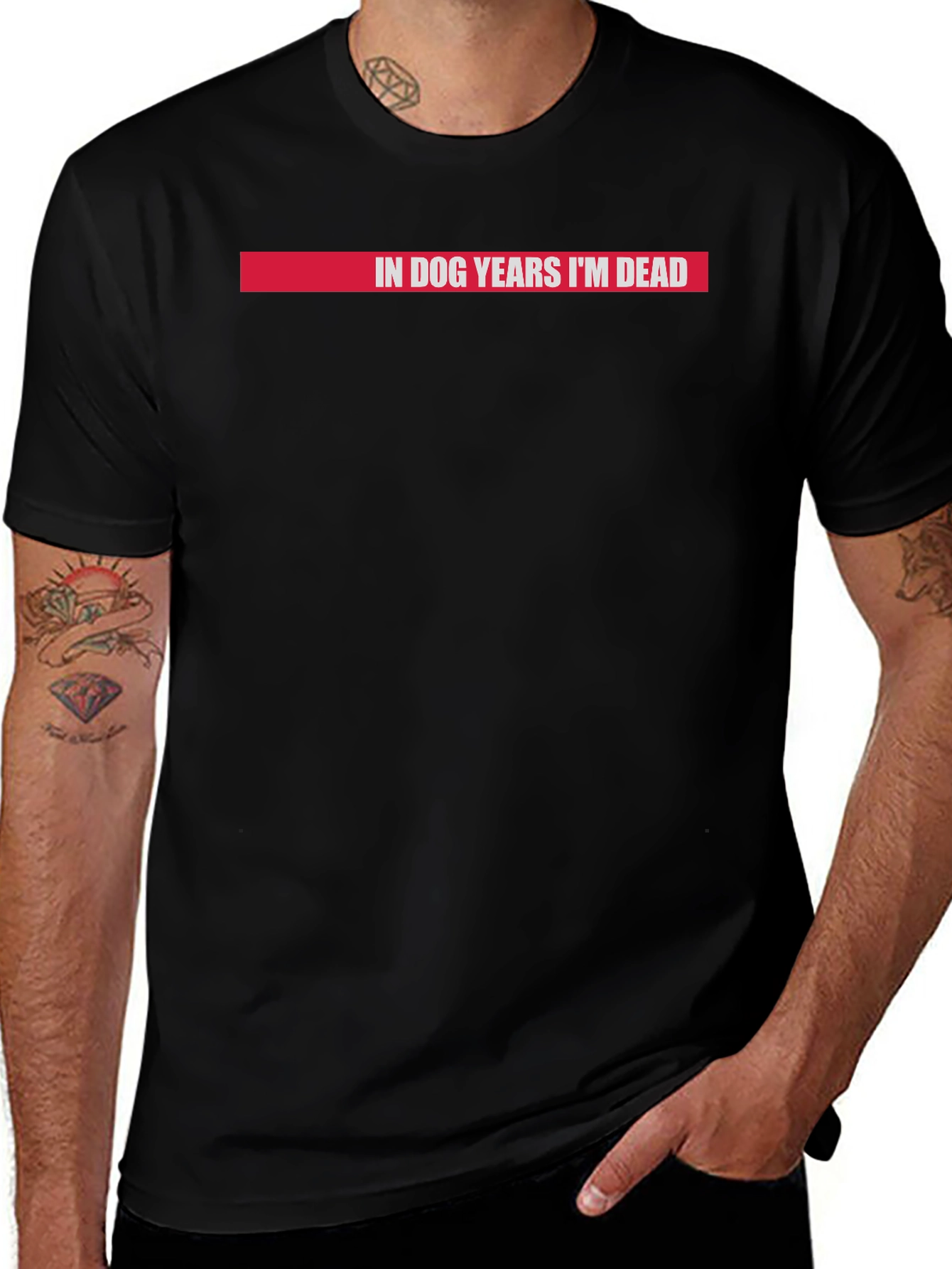 Variant 21 of In Dog Years I'm Dead Graphic T-Shirt