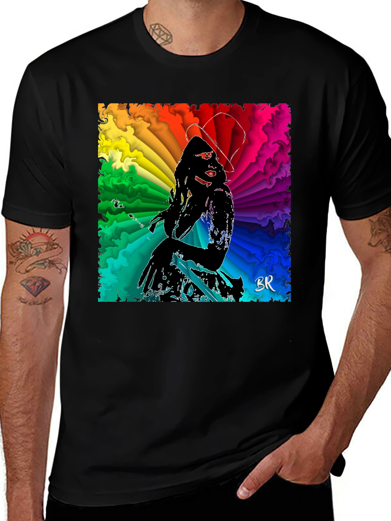 Variant 12 of Colorful Cowgirl T-Shirt