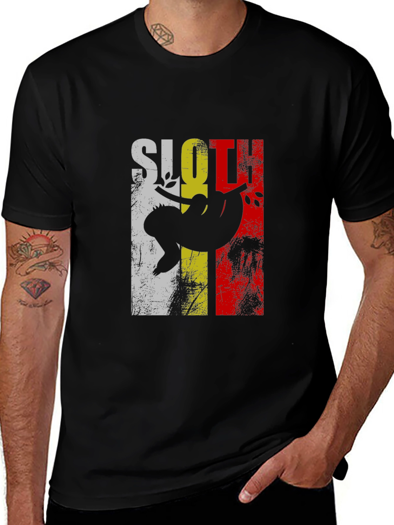 Variant 27 of Sloth Graphic T-Shirt - Unique Design