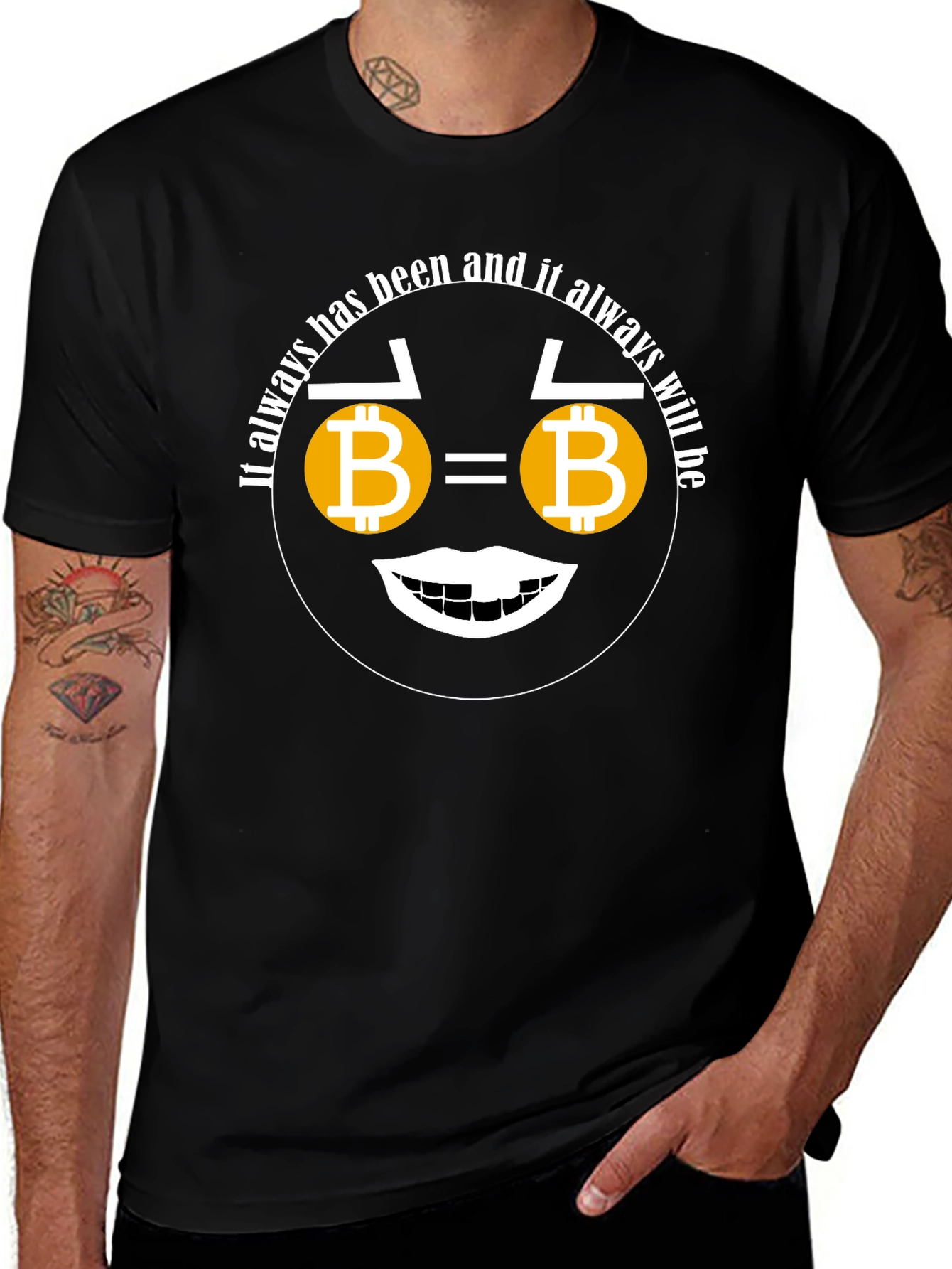 Variant 21 of Bitcoin Always T-Shirt - Crypto Humor Tee
