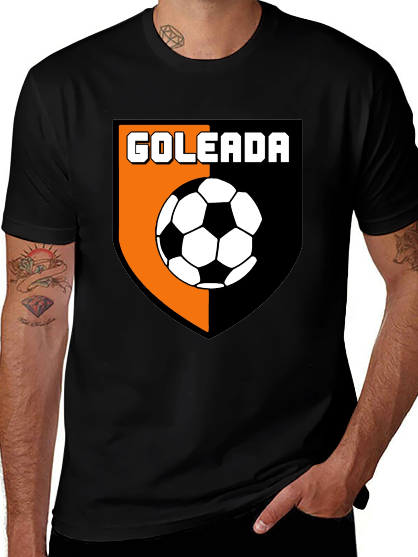 Variant 27 of Goleada Soccer T-Shirt - Black