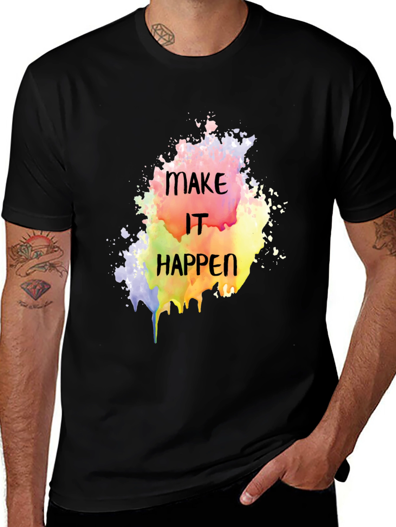 Variant 6 of Make It Happen Graphic T-Shirt